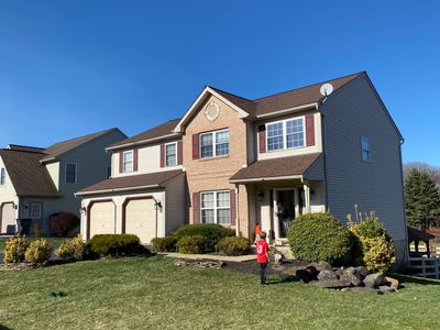 Roofing Installation using CertainTeed Landmark - Burnt Sienna