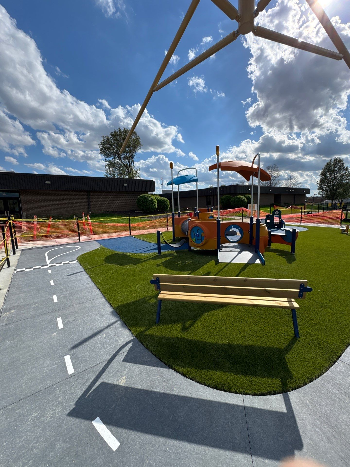Mt Vernon PreK Playground Grass by ForeverLawn NEIN/INDY