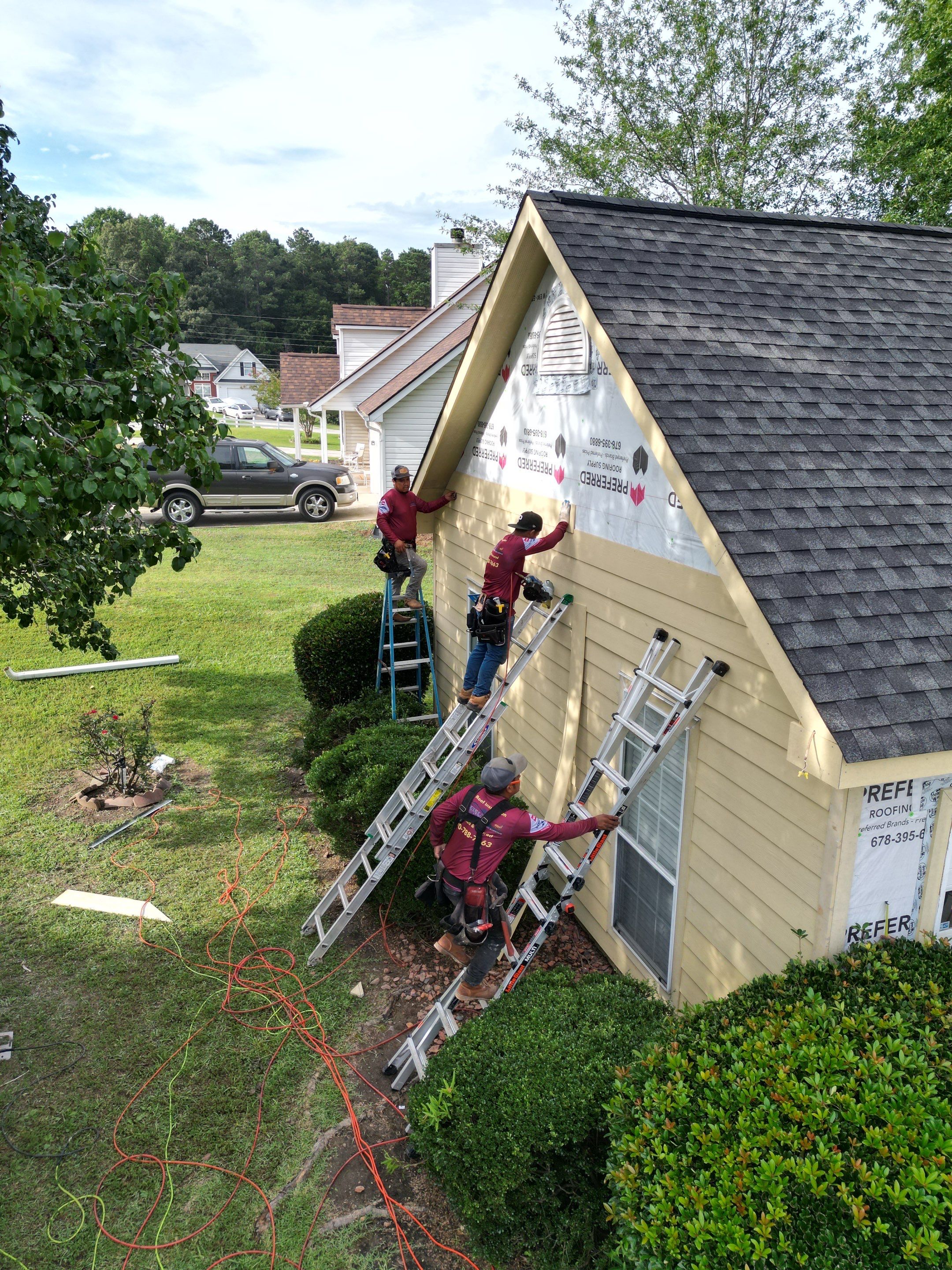 Siding replacement  by Deerfield Roofing LLC