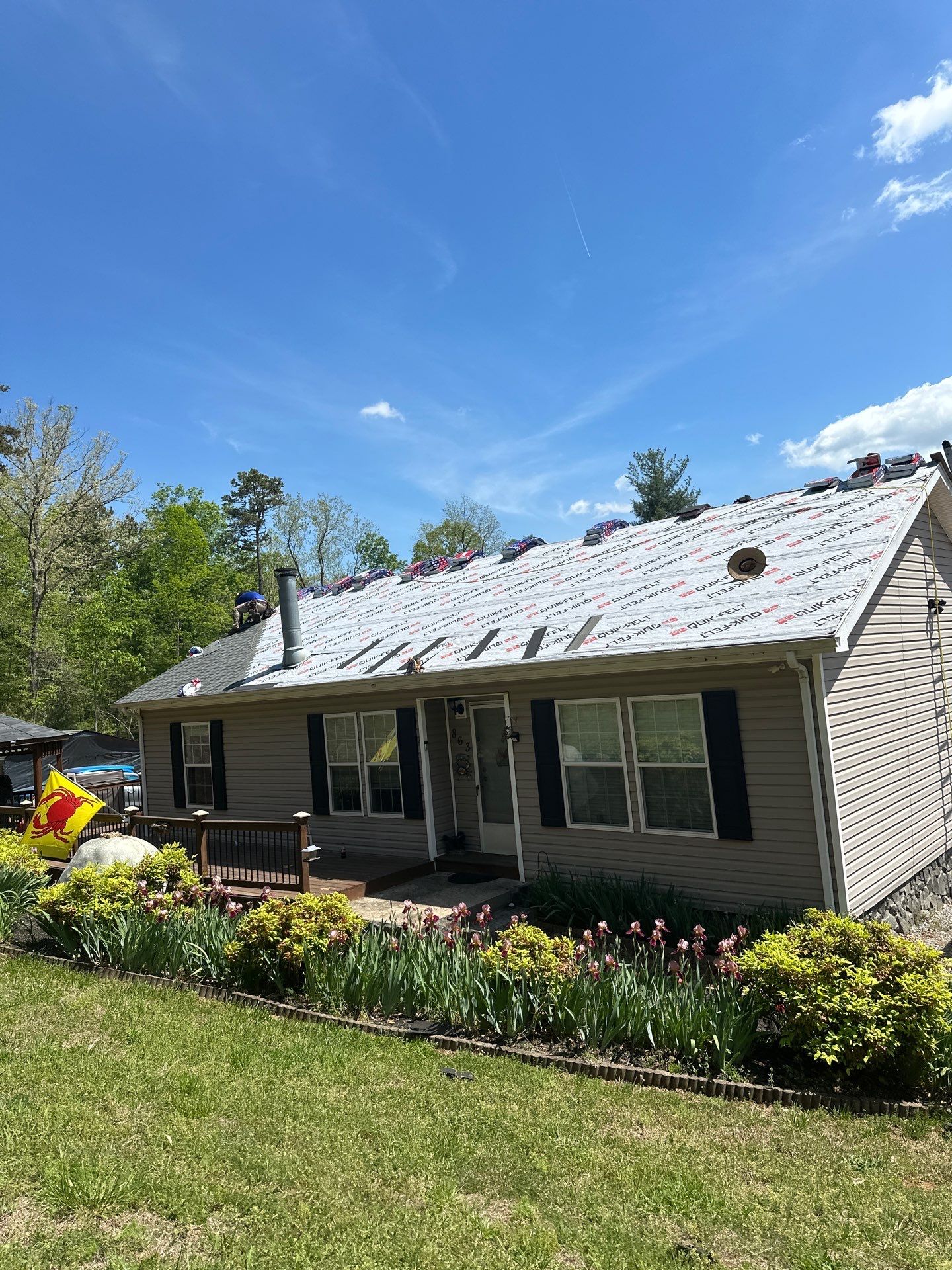 New Roof - GAF Timberline HDZ in Nantucket Morning by Peak 2 Peak Services LLC