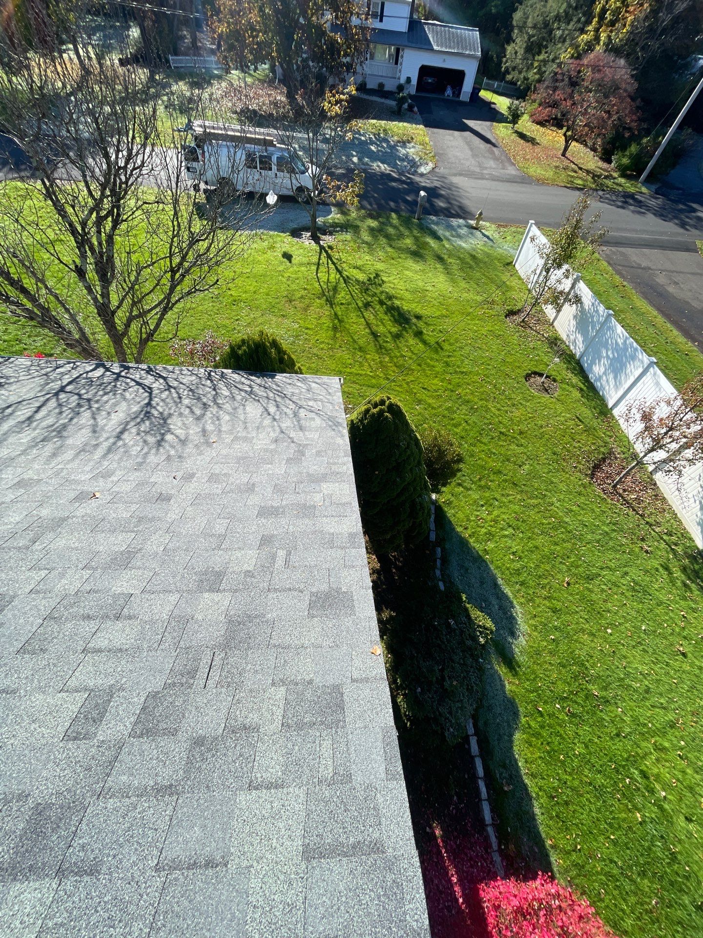 Residential Roofing Installation using Owens Corning TruDefinition Estate Gray by A Plus Exterior