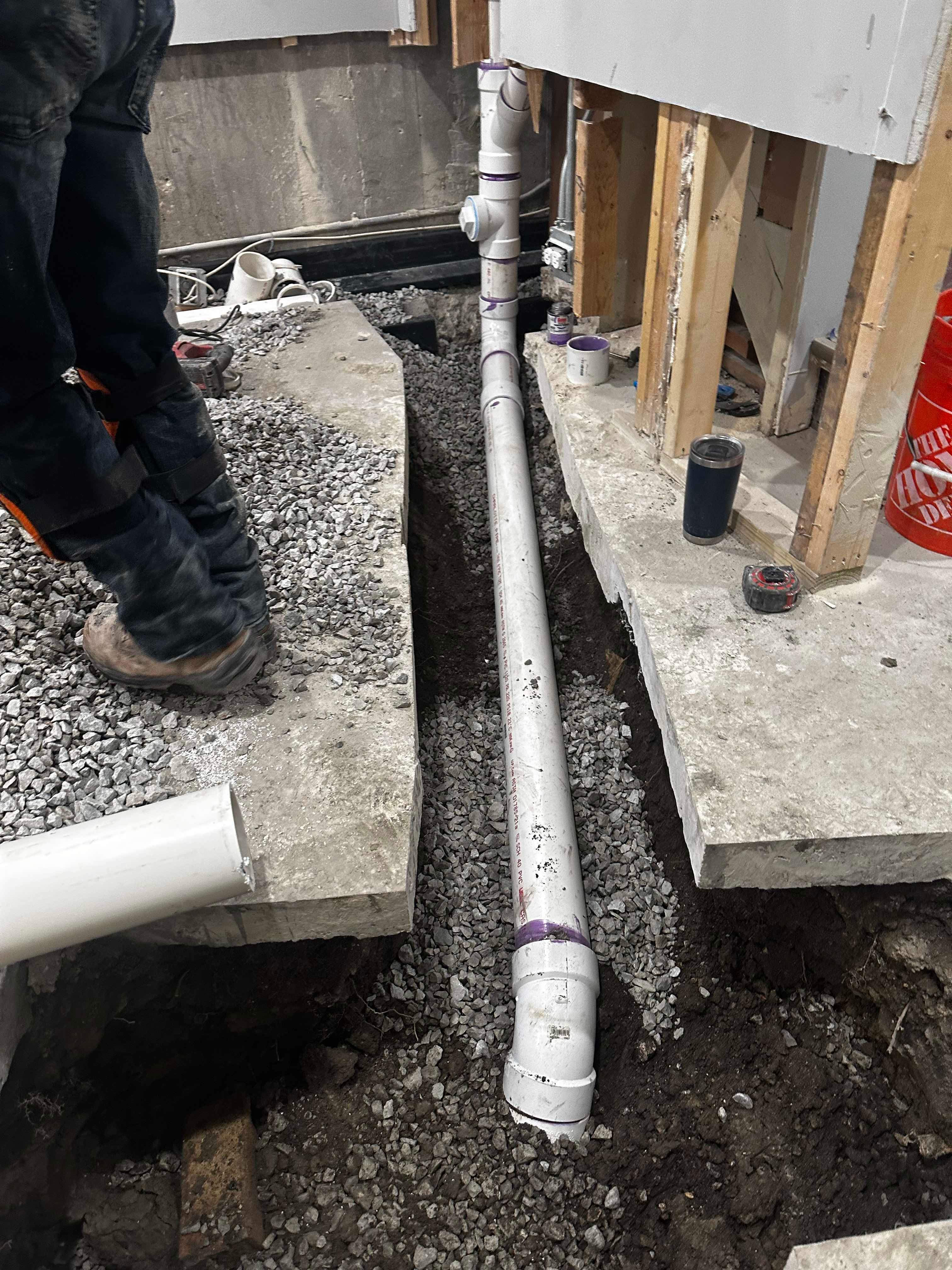 Complete Interior Basement Waterproofing by Allied Water Services