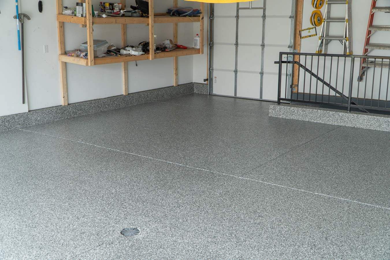 Fortnin Residence - Garage Floor Coating by Level 10 Coatings
