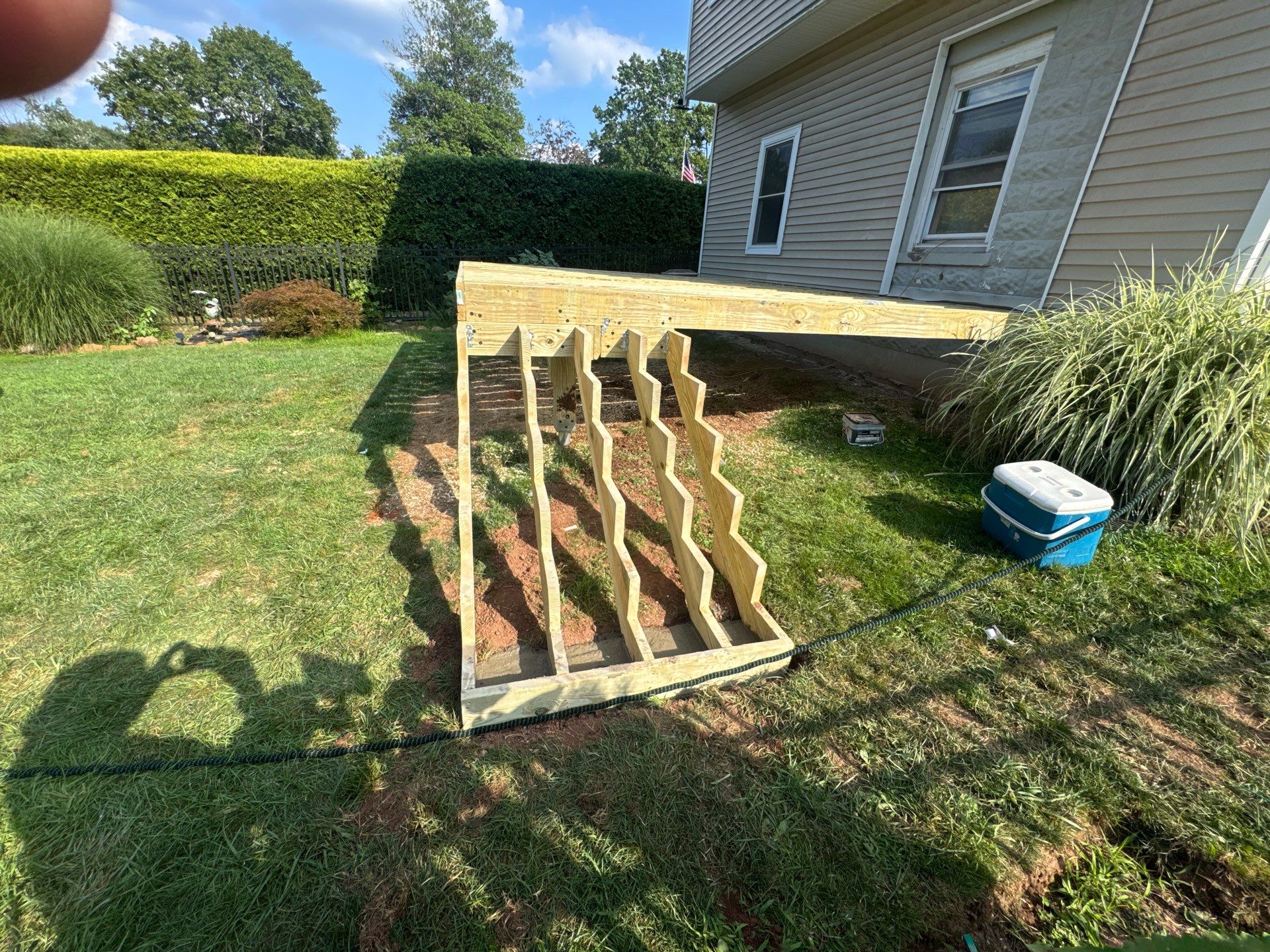 New Deck in Readington Township by deck guardian