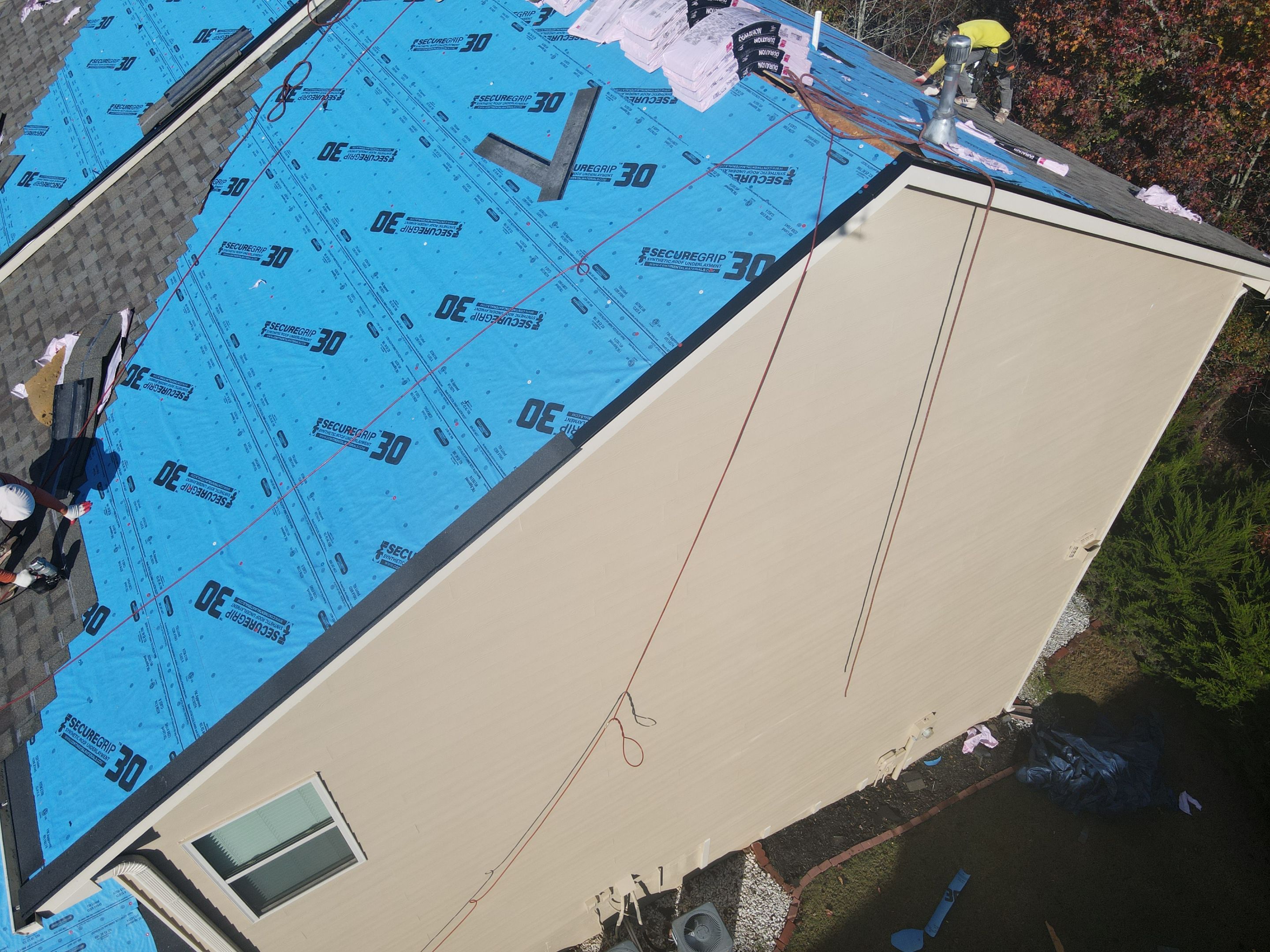 Residential Roofing Installation using Owens Corning by Inspector Roofing and Restoration