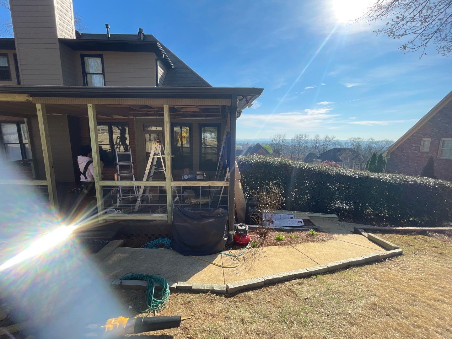 Lake Crest Circle - Roof and Deck Installation  by Pillar and Pine