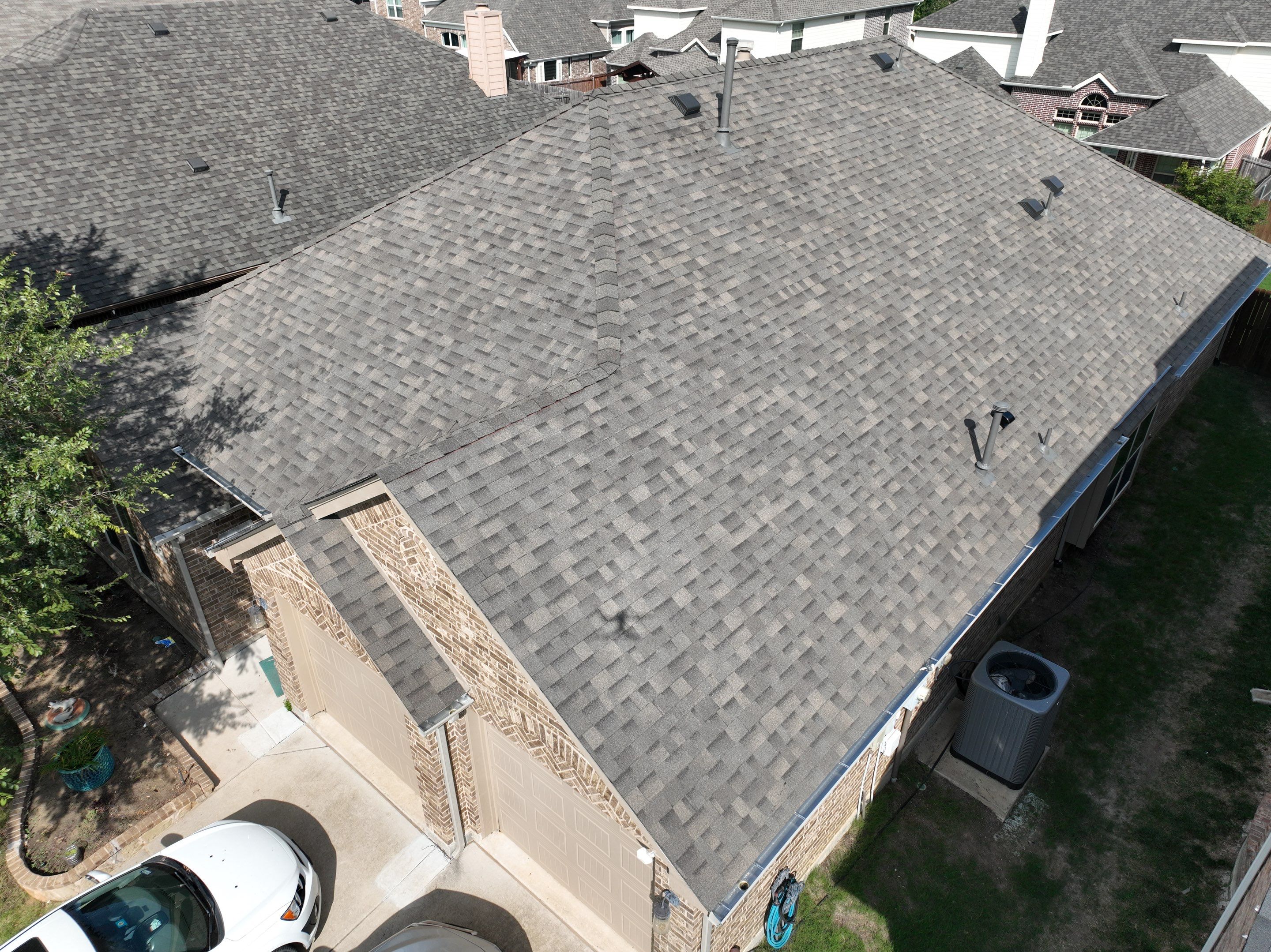 Residential Roofing Installation using Malarkey Vista Weathered Wood Plus by OneSource Roofing and Restoration