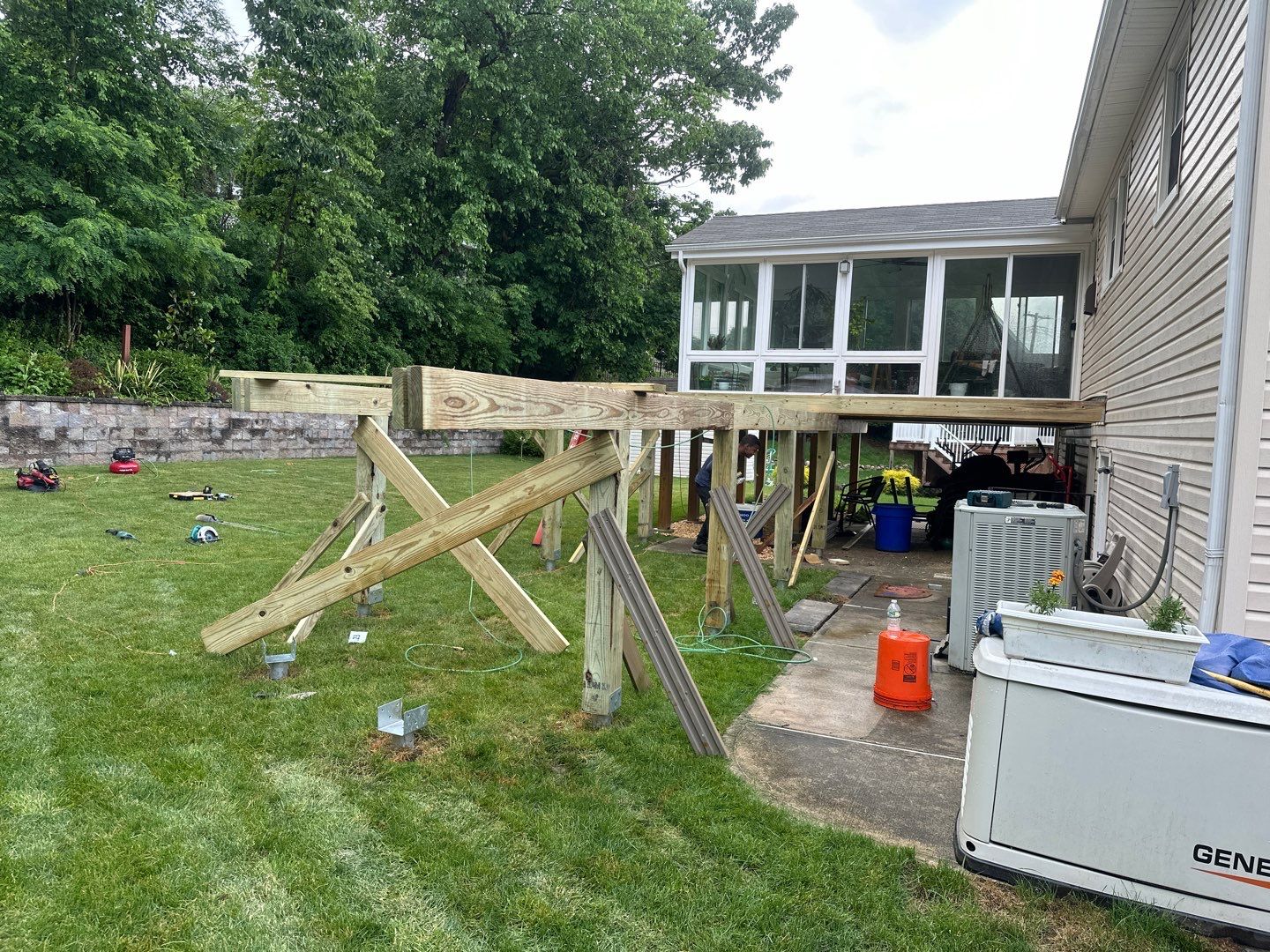 New Deck Extension by deck guardian