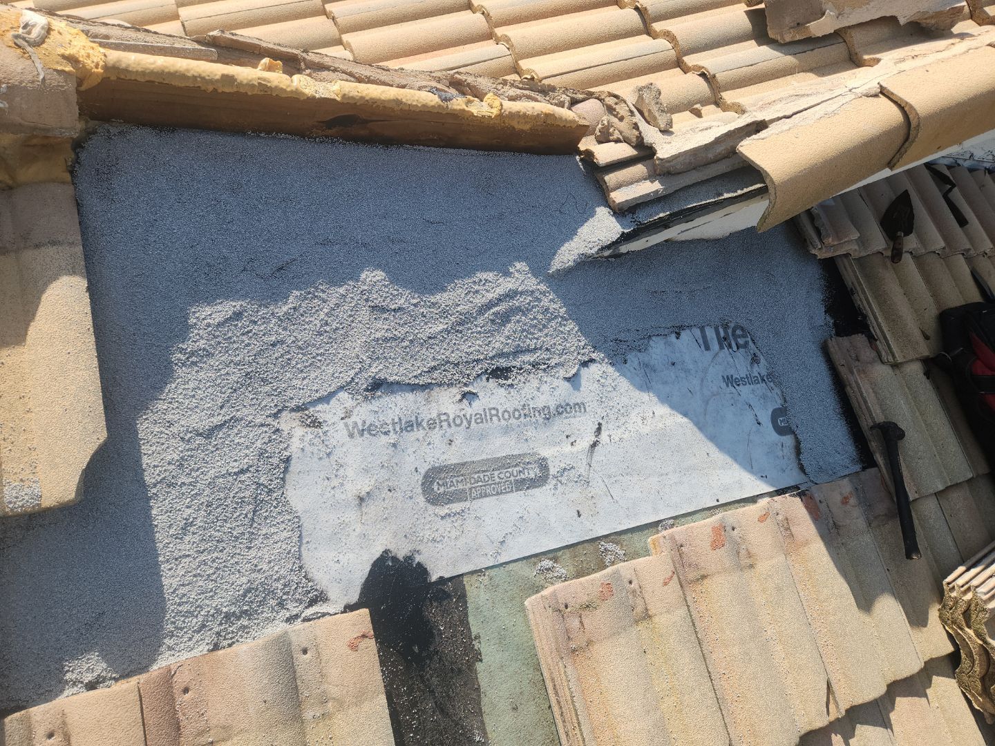 Tile Roof Repair using Concrete Roof Tile by Aastro Roofing