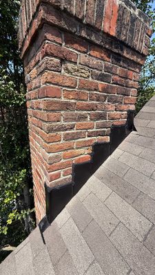 Flashing and Multi-Flue Cap in Norfolk