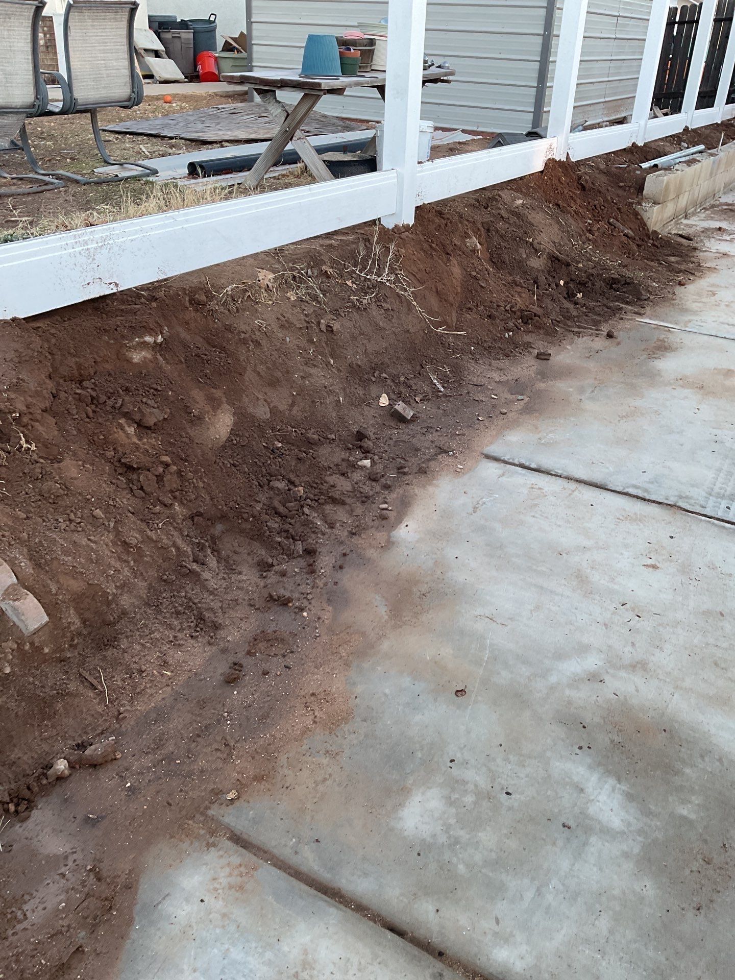 Fence Installation using Vinyl by Fence Guys Inc.