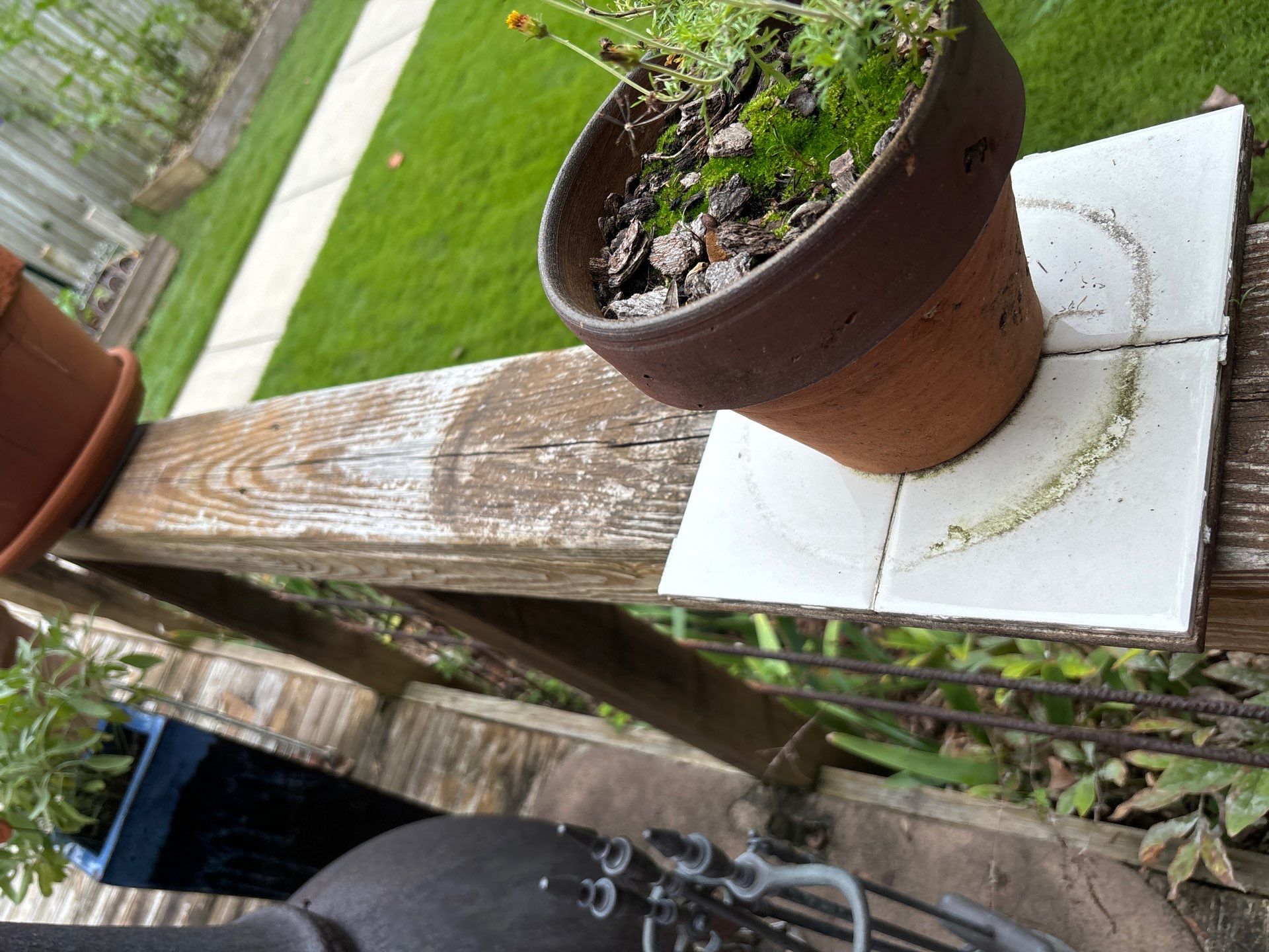 Weathered Deck using Wood Sealant by DuraSeal
