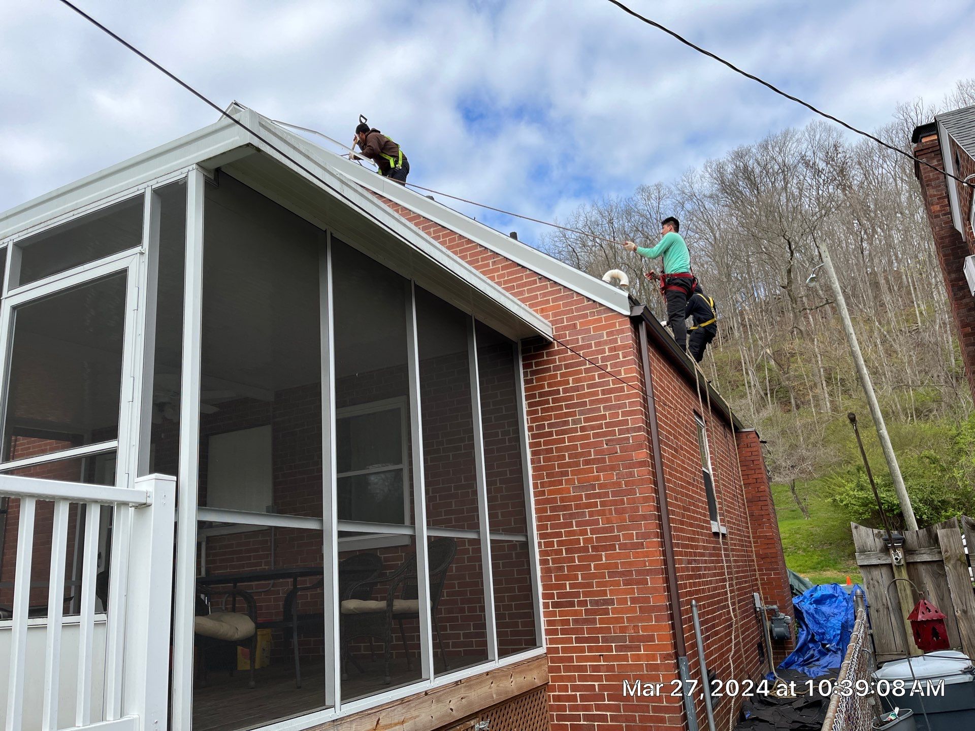 Residential Roofing Installation using Certainteed Landmark Pro Shingles by Fahey Roofing + Contracting
