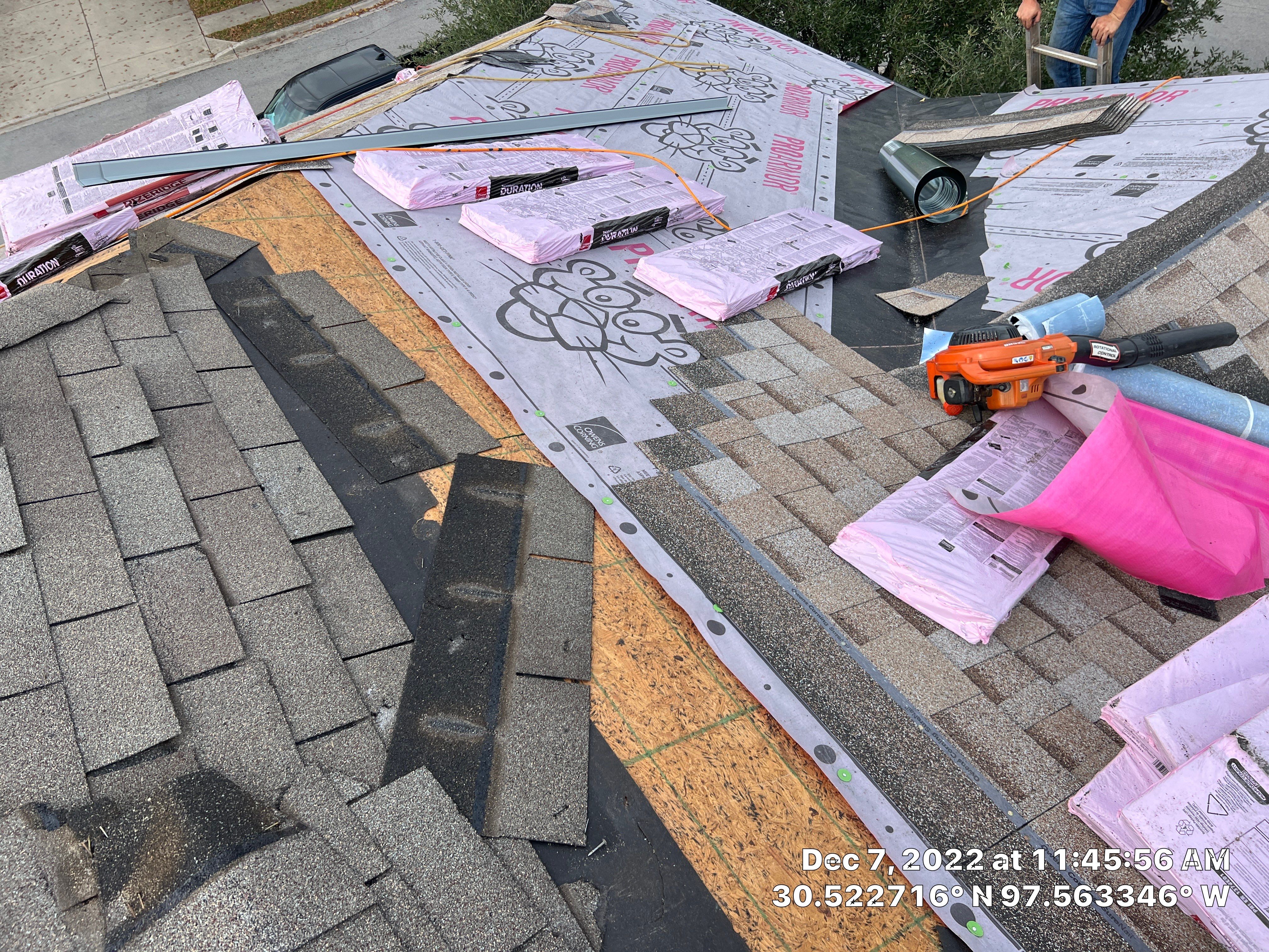 Residential Exterior Restoration and Roof Update in Hutto by Caliber Restoration LLC
