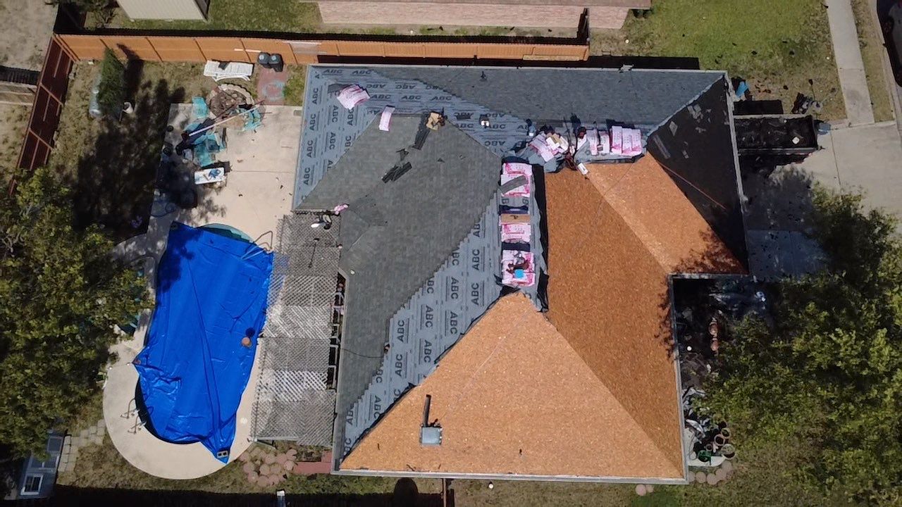 Roofing Replacement using Owens Corning Oakridge Shingles  by Trace Roofing & Construction
