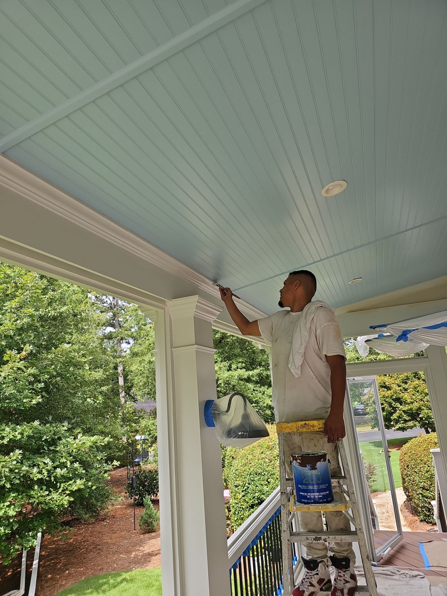 Exterior Transformation in Jonhs Creek by Atlanta's Paint Doctor