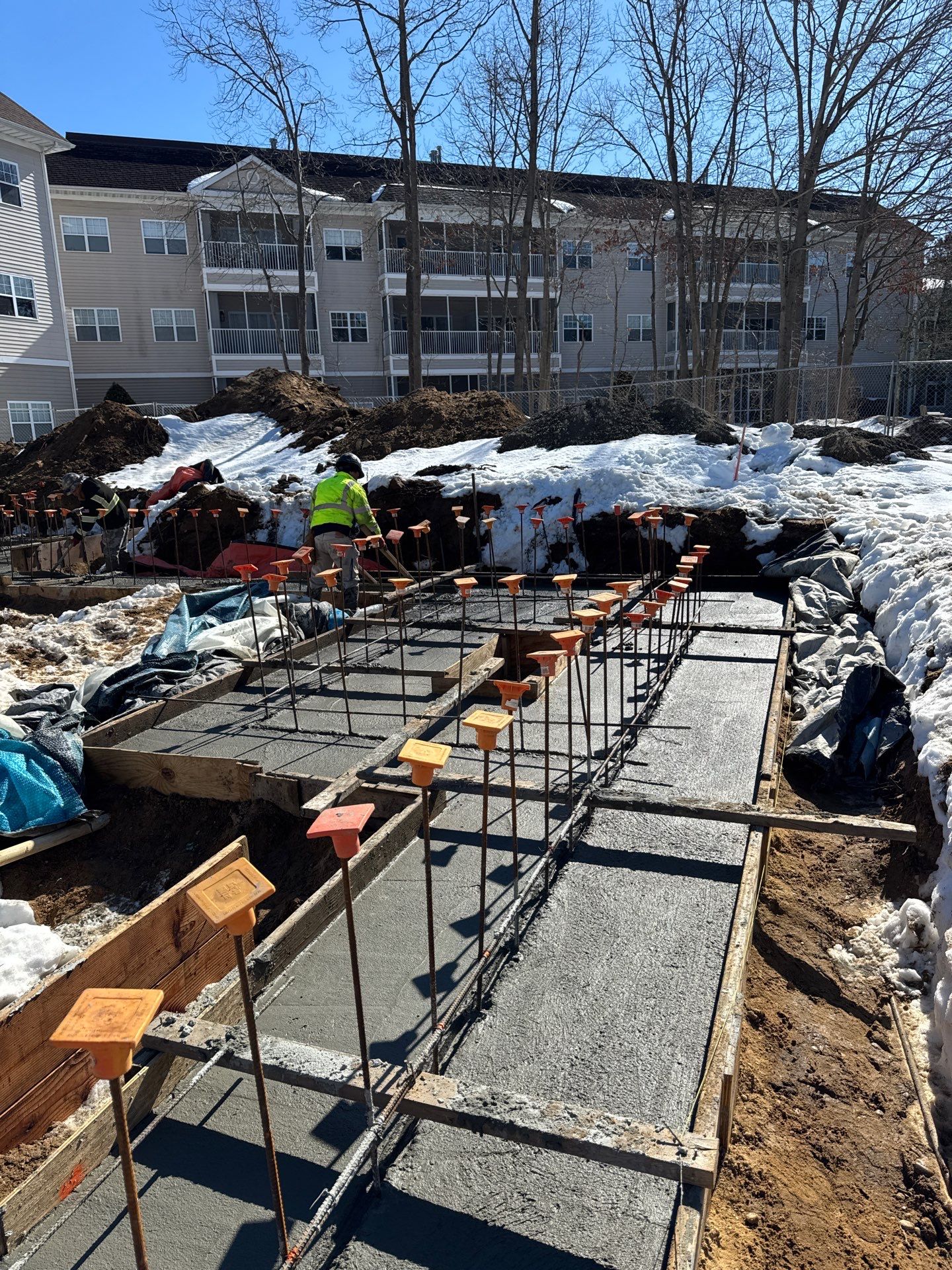 Project in Setauket- East Setauket by Concrete Works Corp
