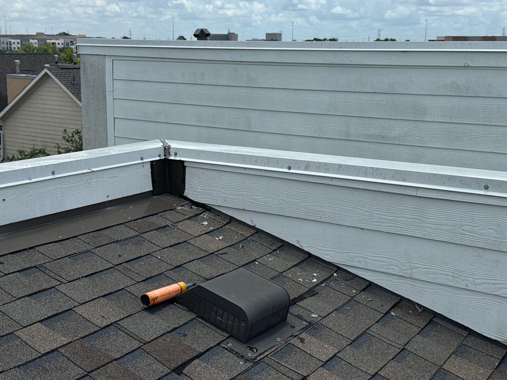 Project in Houston, TX by Associates Roofing Unlimited