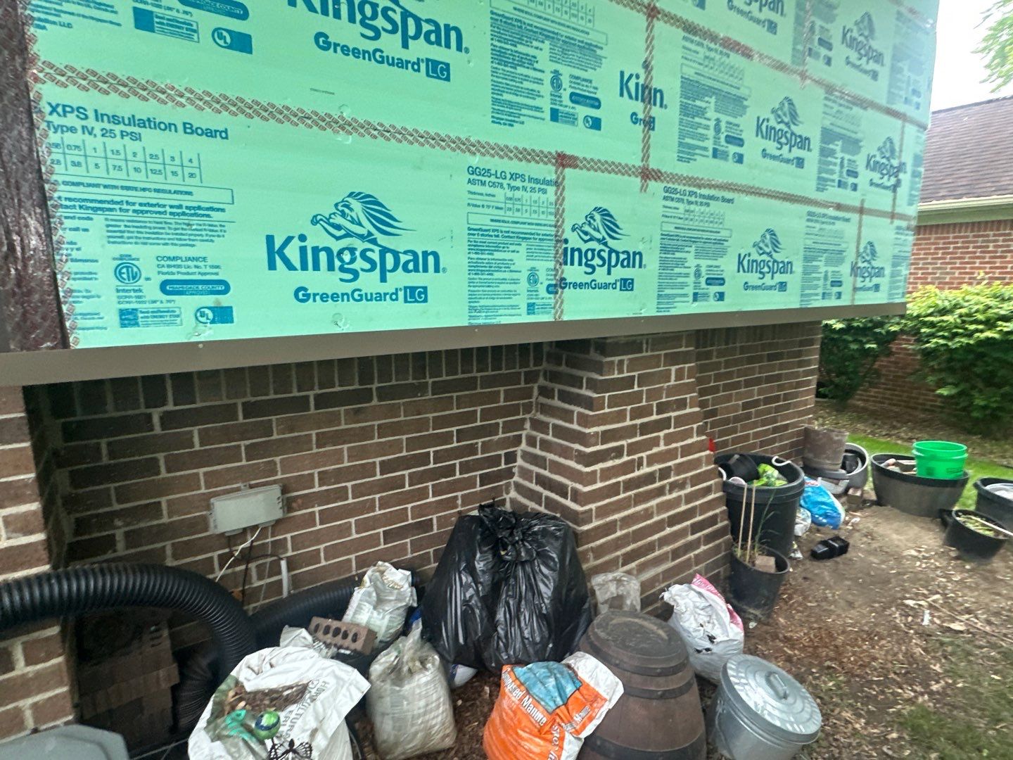 Siding Installation using Ascend 7" Composite Flagship Brown by 180 Contractors