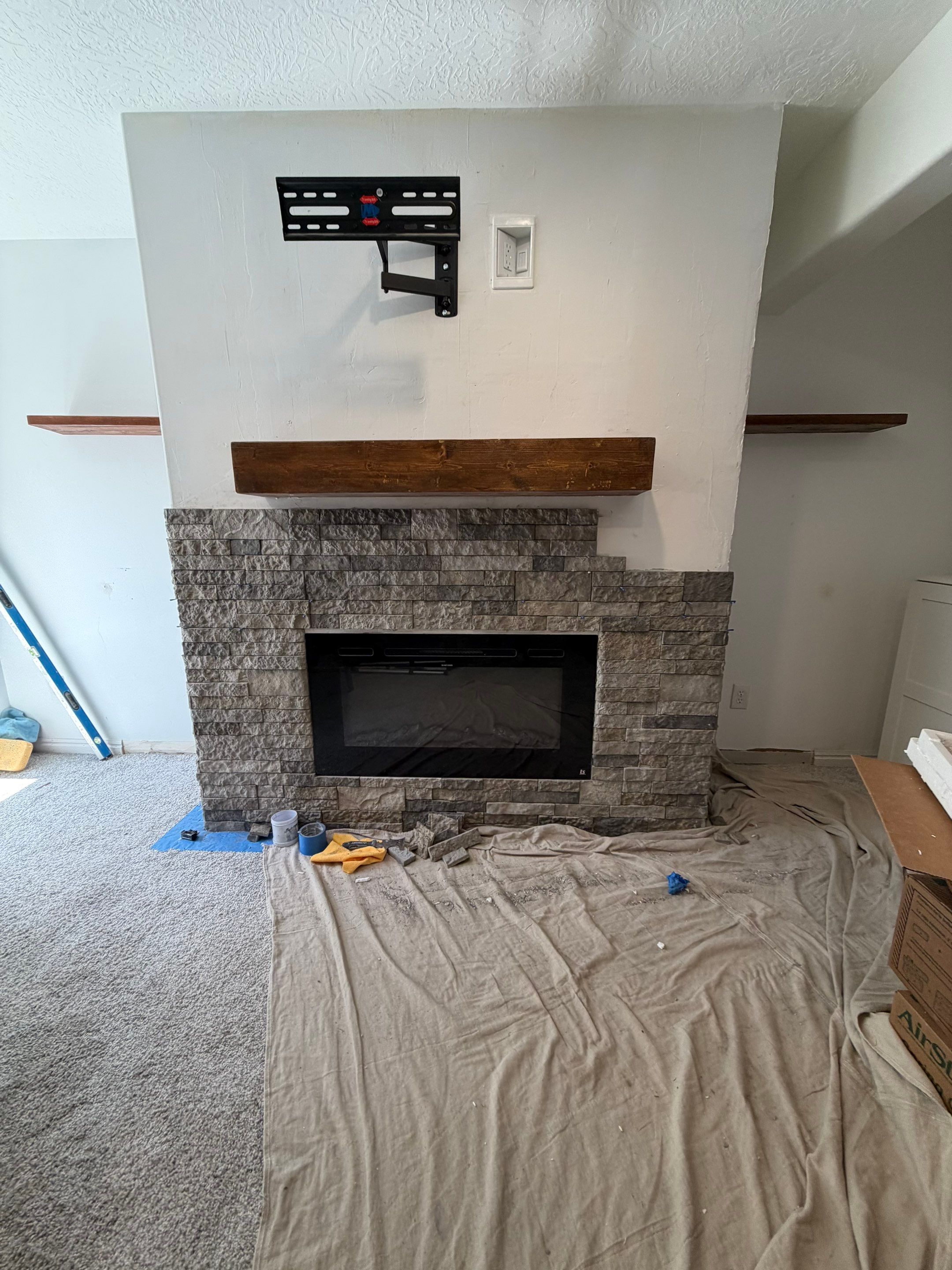 Fireplace Project in Murray by Rudd Builders LLC