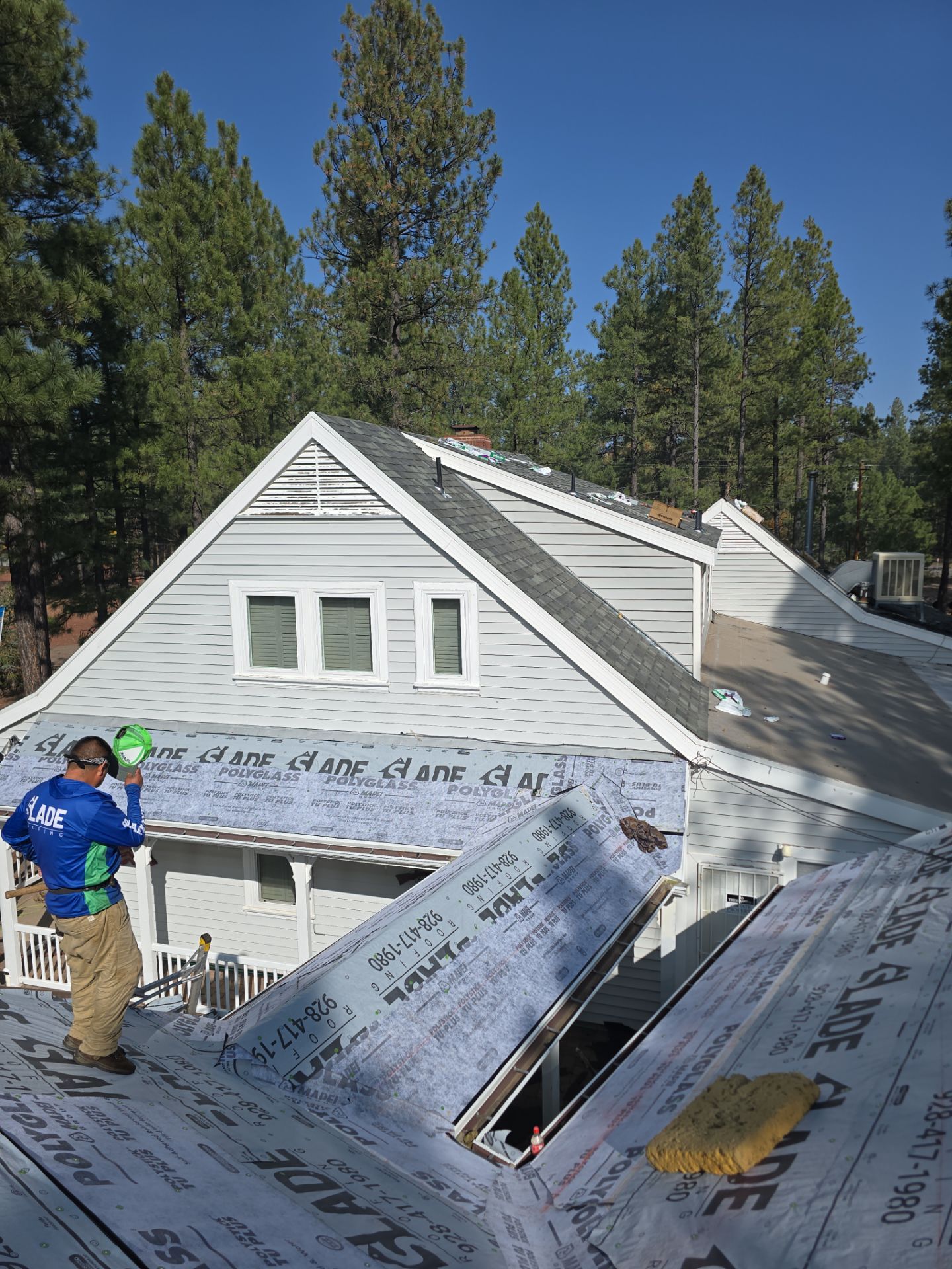 Storm Gray Project in Pinetop Country Club by Slade Roofing