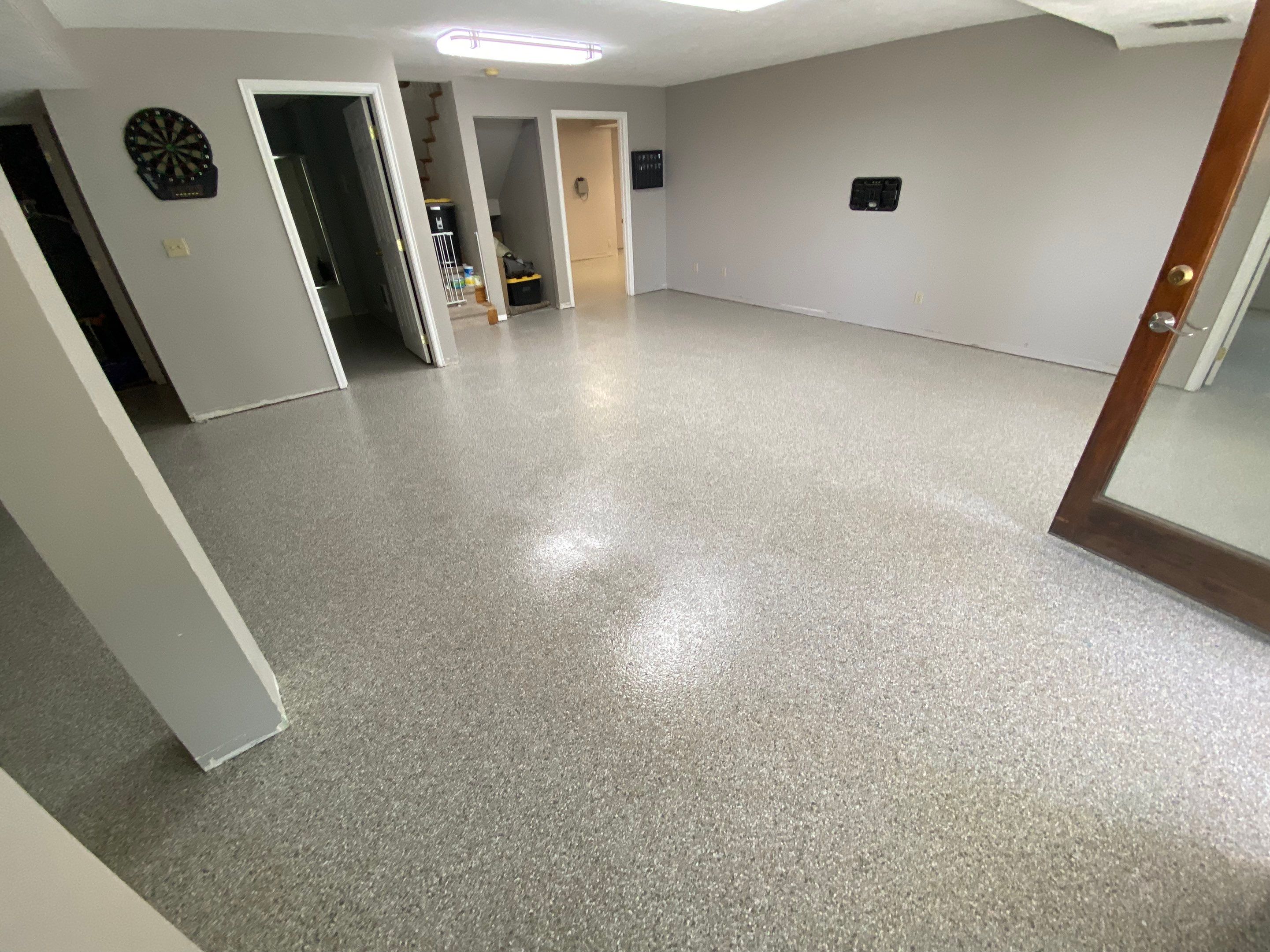 Basement/Garage/Driveway/Entry using Mt Everest & Pebble Beach by Croc Coatings, LLC