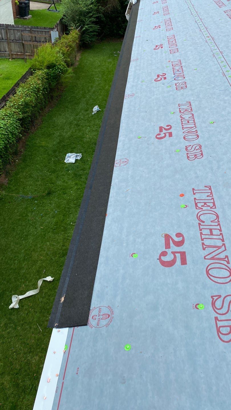 Commercial Roofing Installation using Roof Replacement by American Roofing & Construction LLC