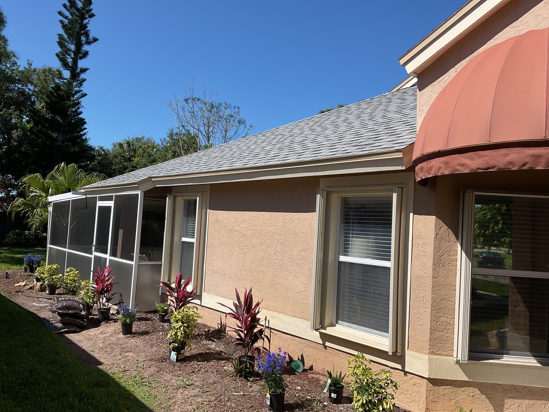 Gutter Installation Project in Estero FL by Gutter Professors
