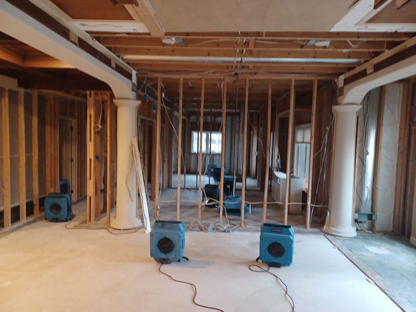 Project in Commerce Charter Twp by EzDry Water Mitigation & Property Restoration