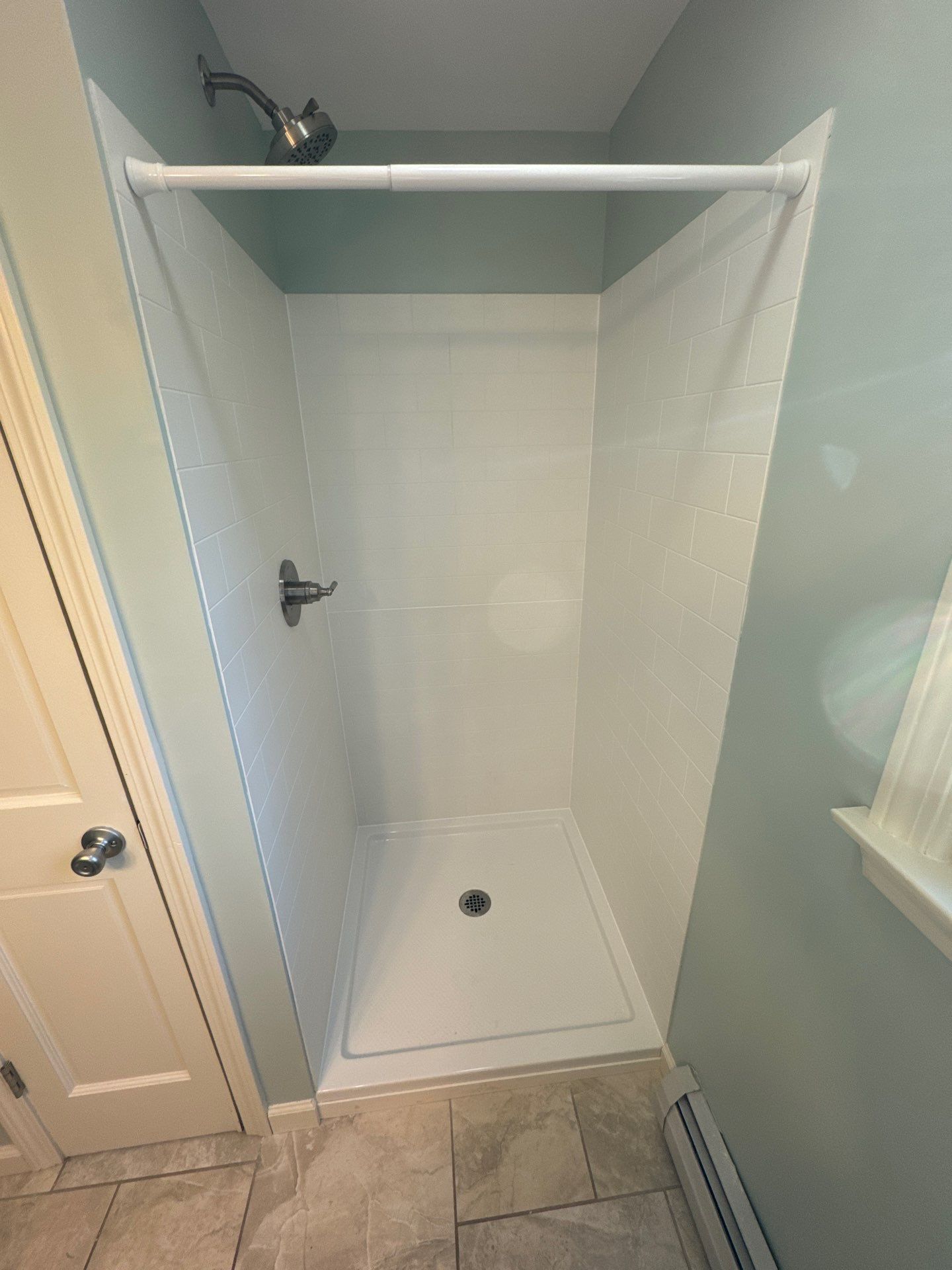 1st Floor Shower Replacement & 2nd Floor Bathroom Remodel by Chagnon Building & Remodeling LLC