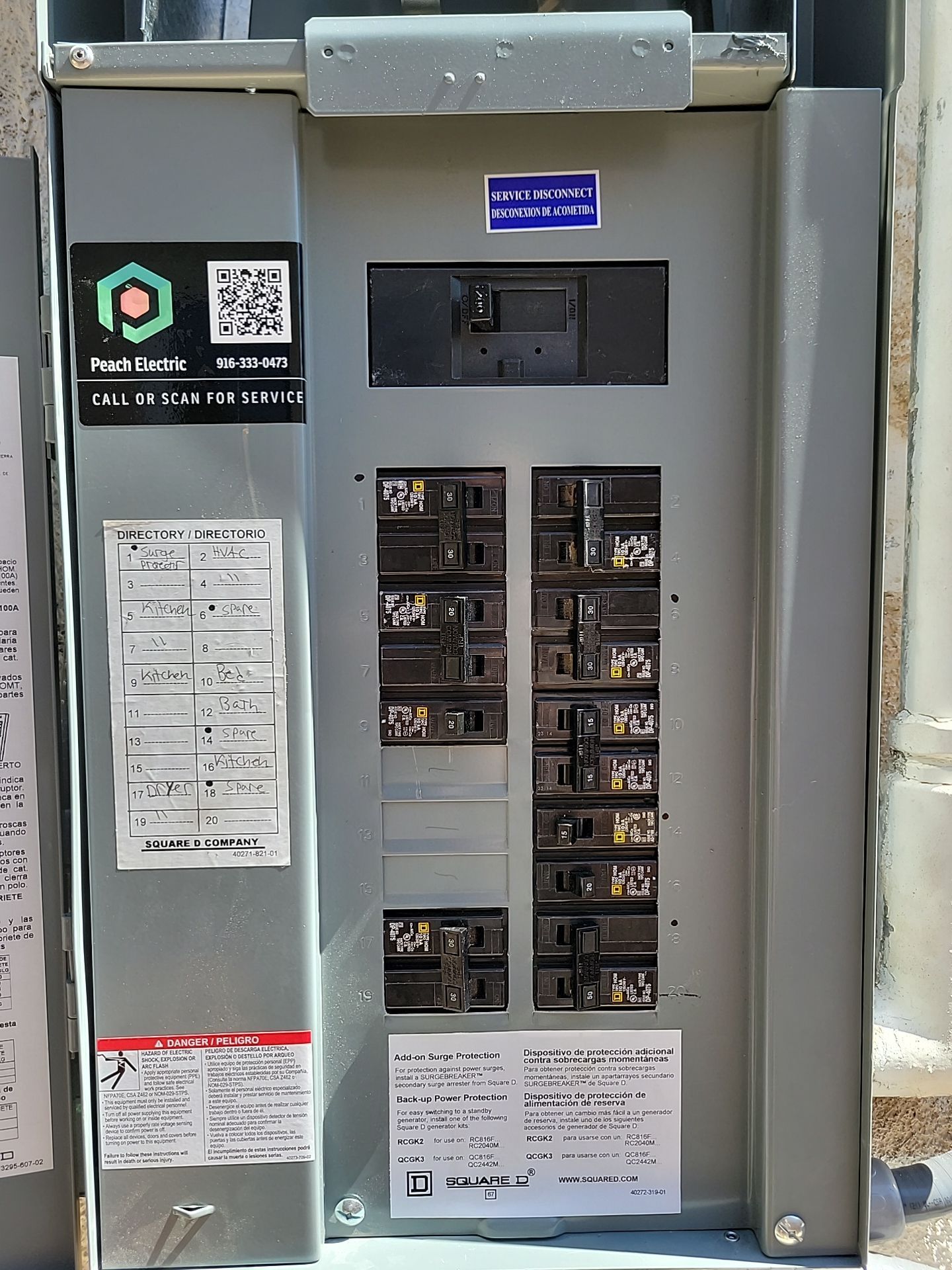 200a MPU by Peach Electric Inc