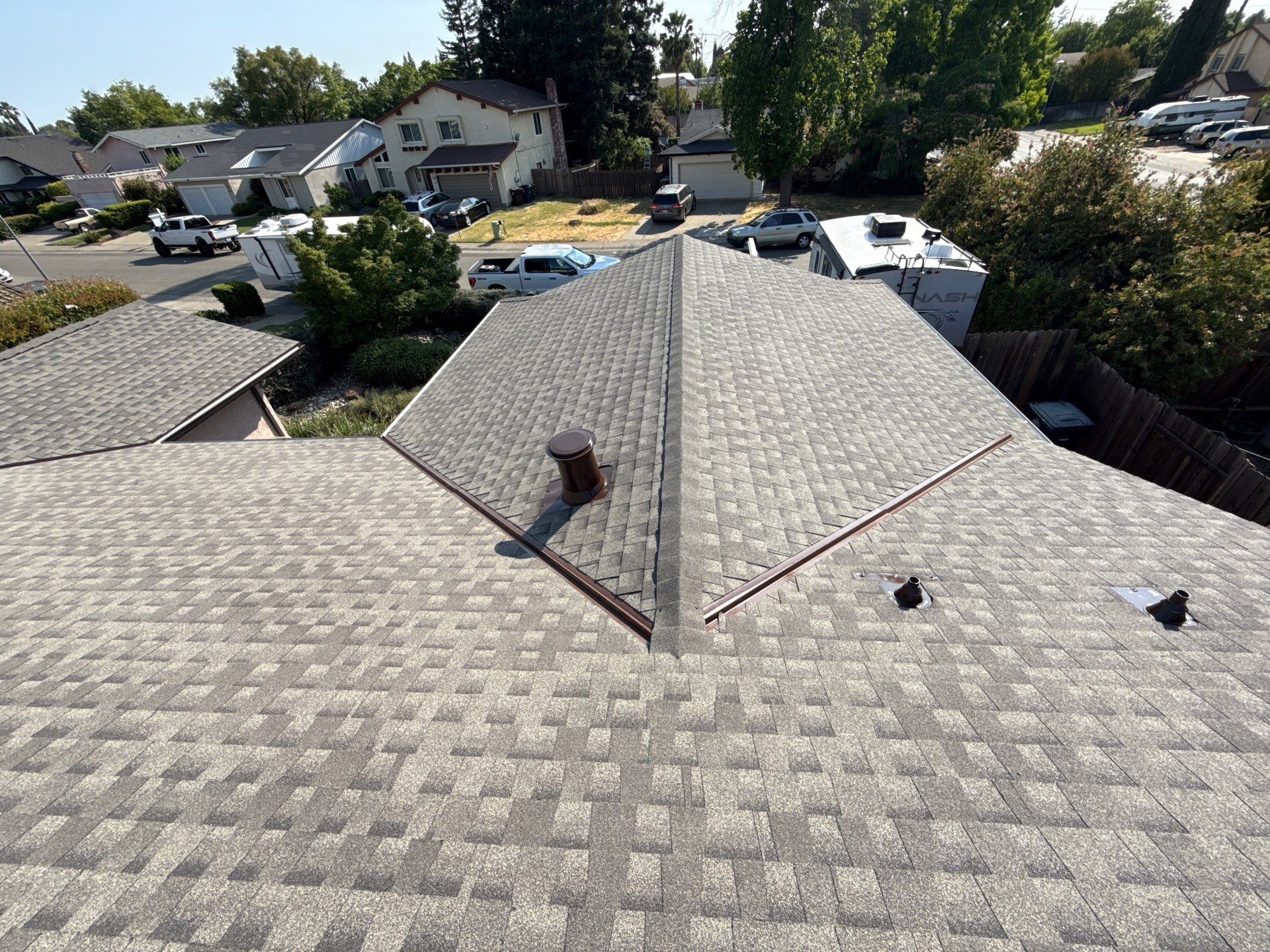Residential Reroof using GAF by Nextop Roofing