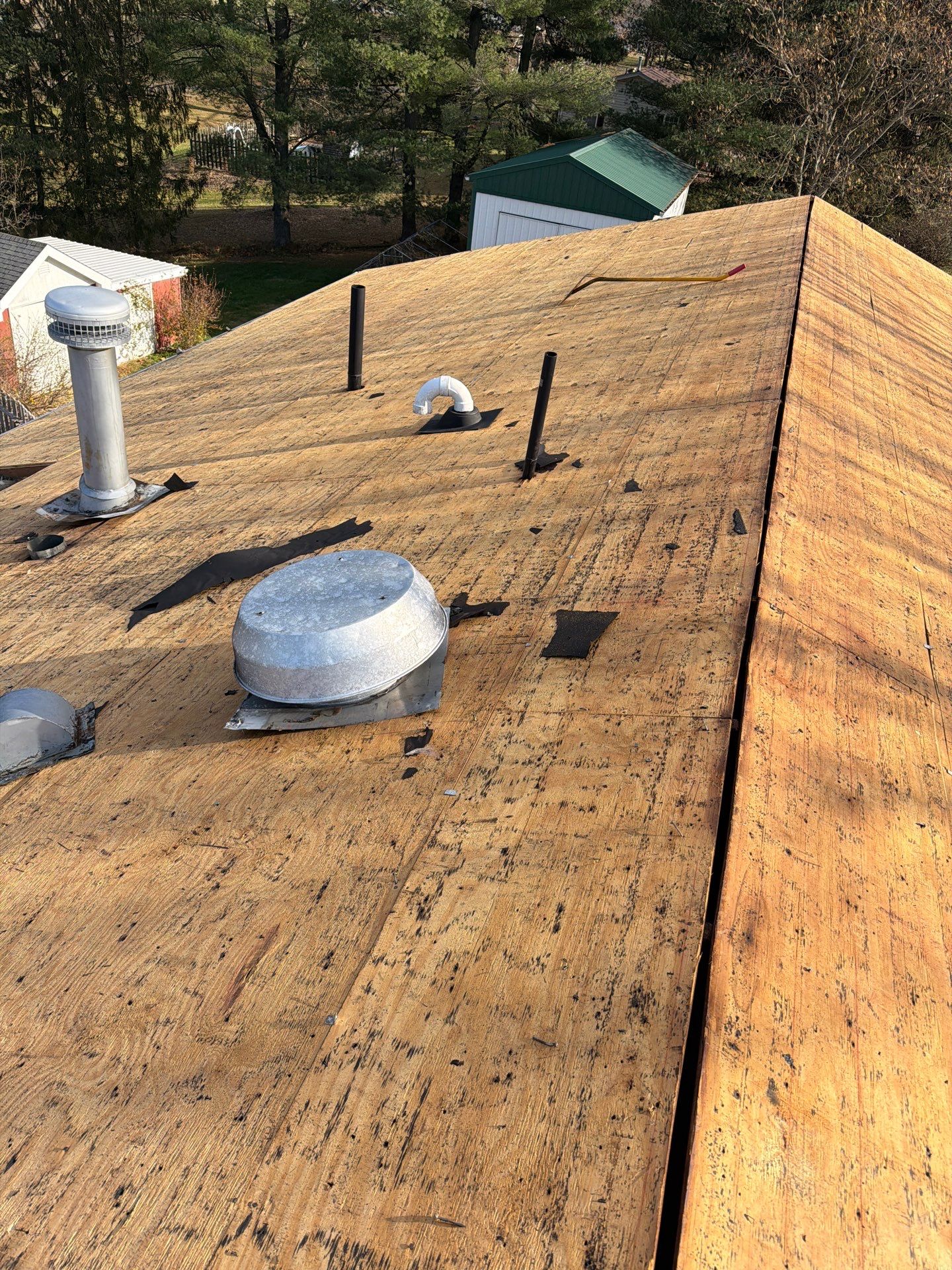 Residential Roofing Installation using GAF Timberline HDZ Pewter Gray by Rainstoppers Roofing