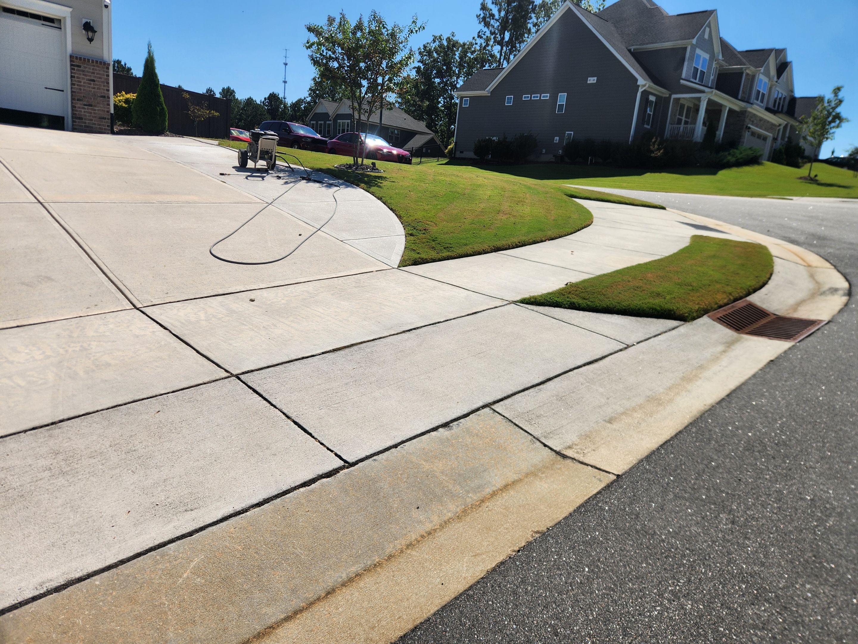 Concrete Driveway using Concrete Sealant by DuraSeal