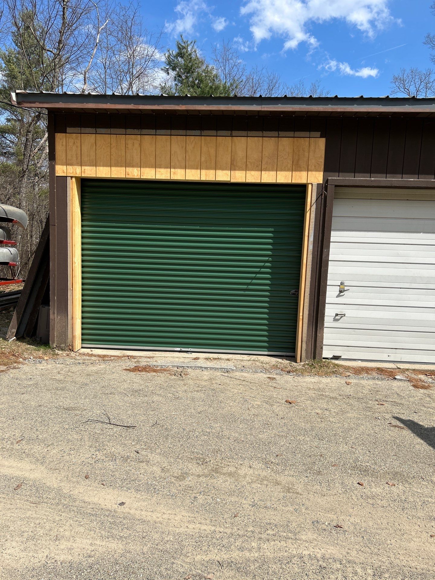 Door Installation using Tractrite Rollup Commercial Garage Door by Keene Door