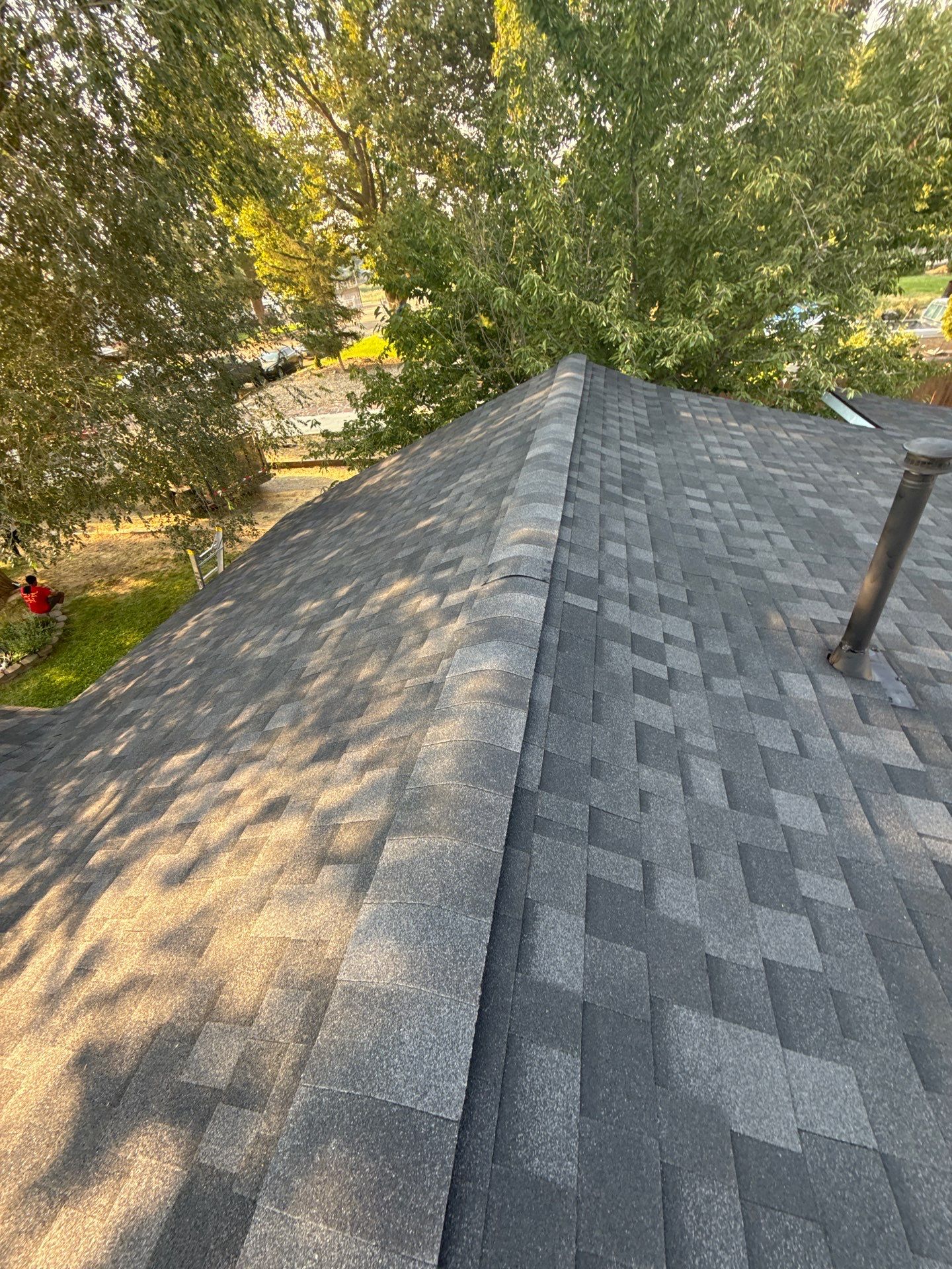 Parma Residential Roof Replacement with Gray Architectural Shingles by Olive Roofing