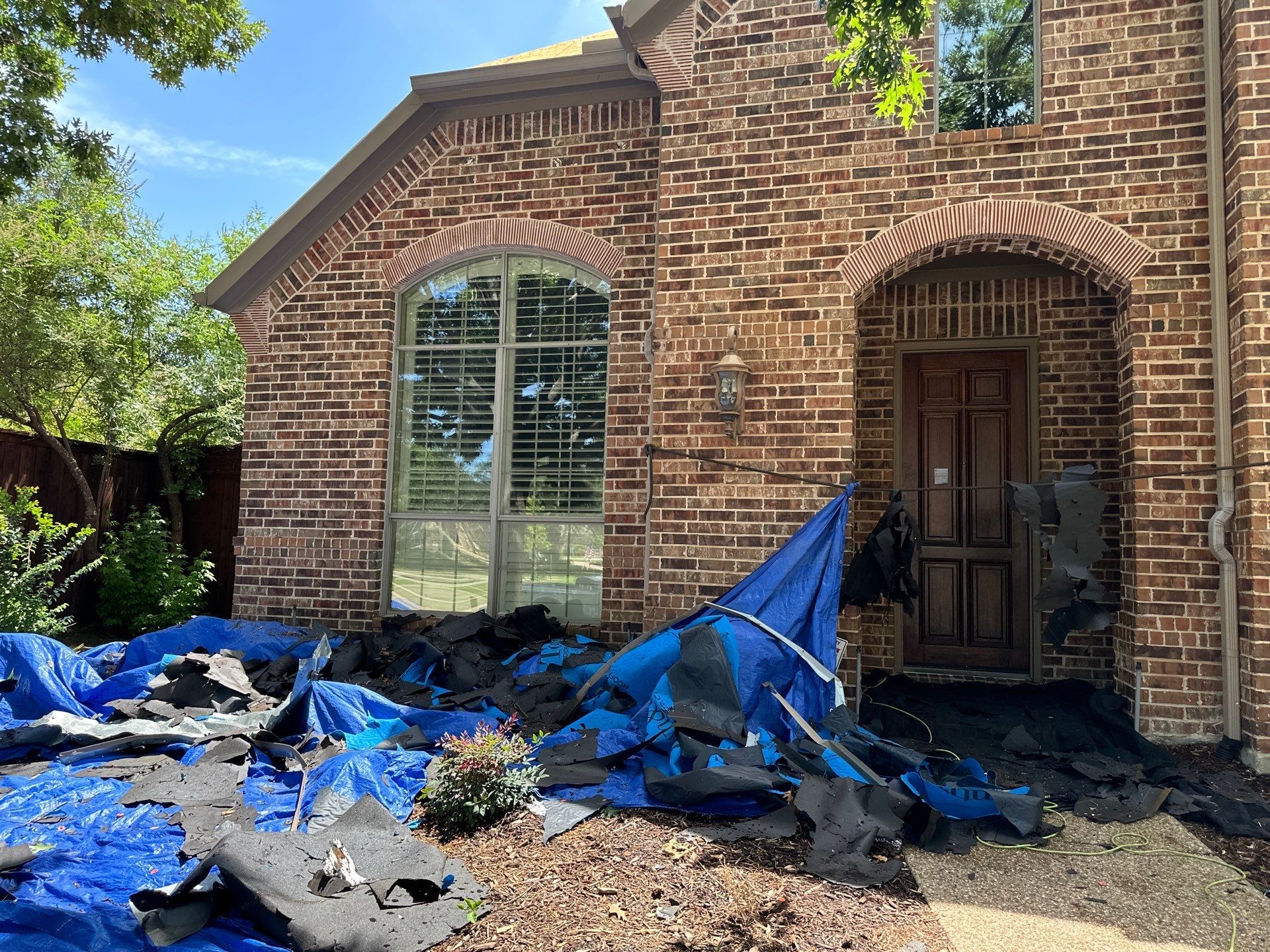 Residential Roof Repair using IKO Dynasty Class 3 Impact Resistant Shingles by Becker Roofing and Exteriors