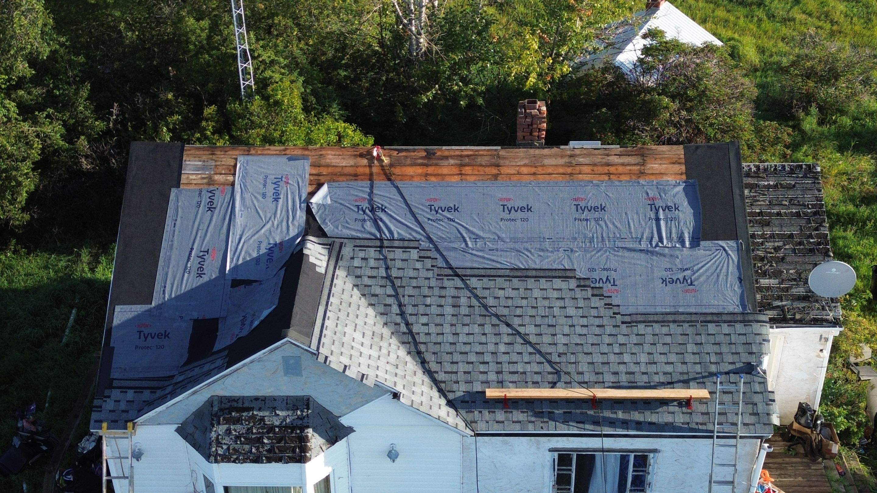 Project in Lamont County by ADL Roof Revival