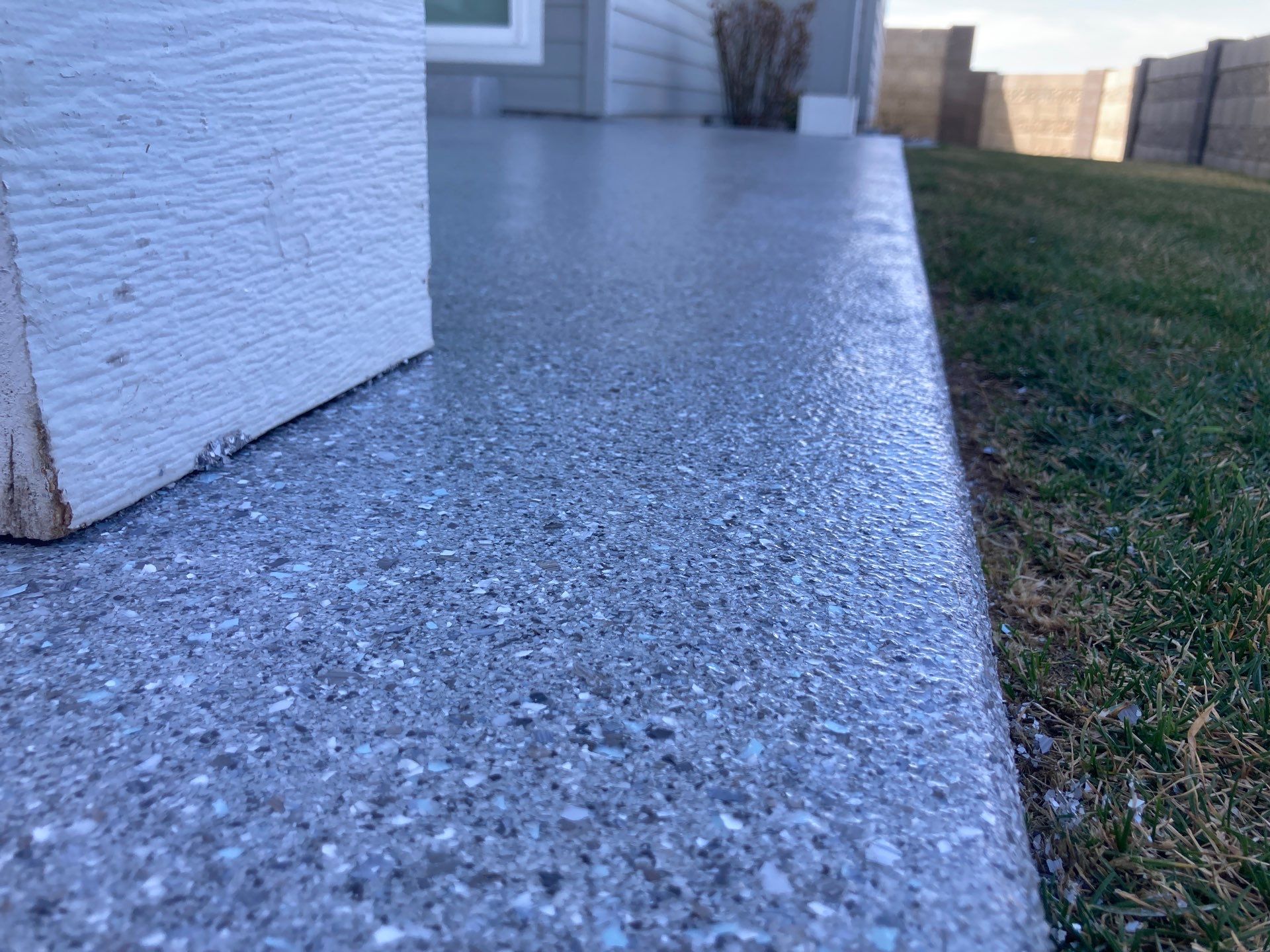 Patio Transformation using Agate Hybrid by Croc Coatings, LLC