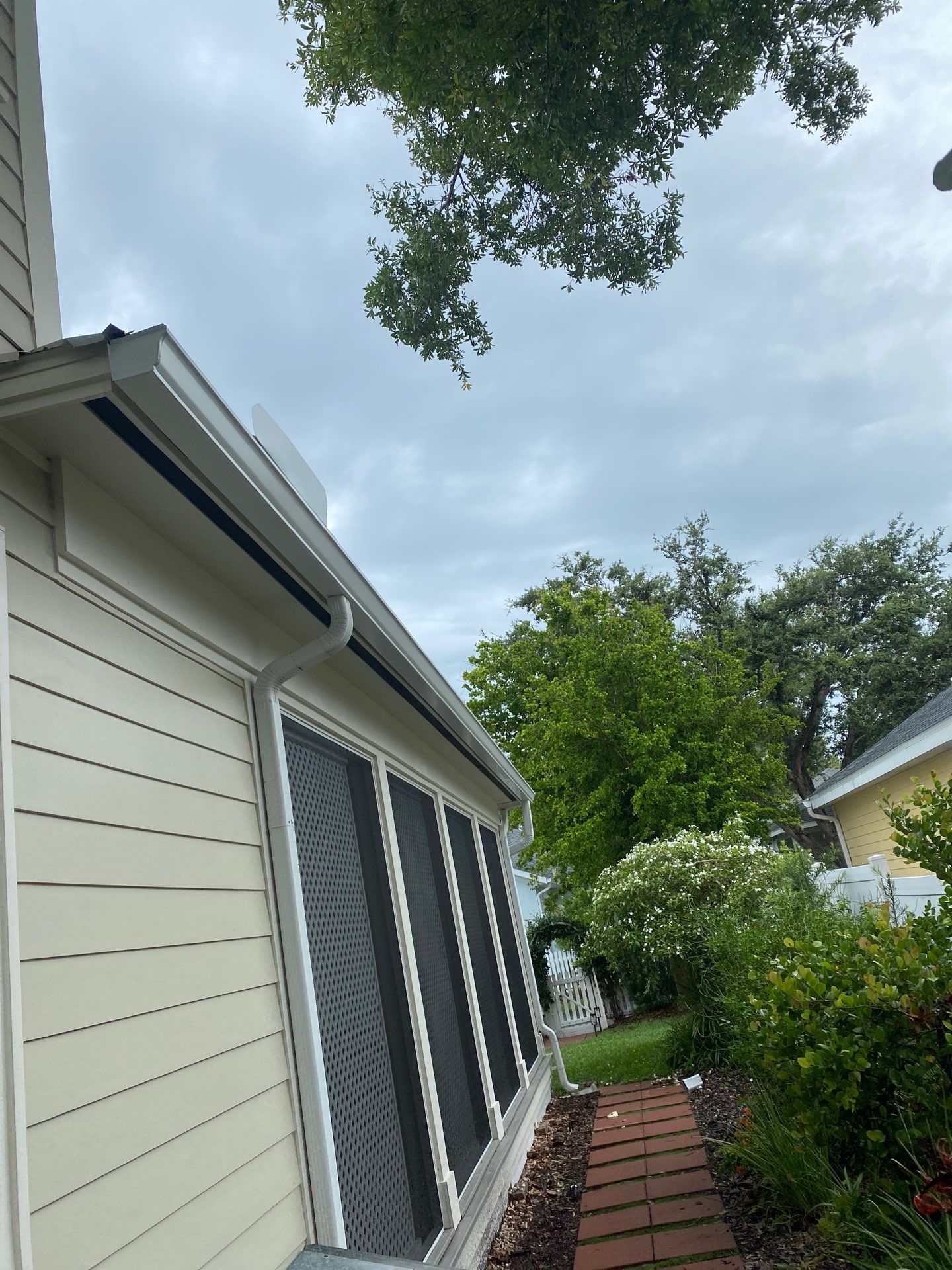 Gutter Guard System Installation in Osprey FL by Gutter Professors