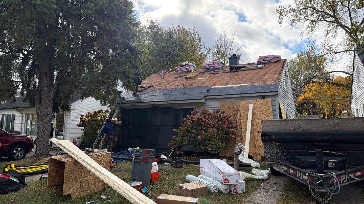 Roof Replacement using Owens Corning by 180 Contractors