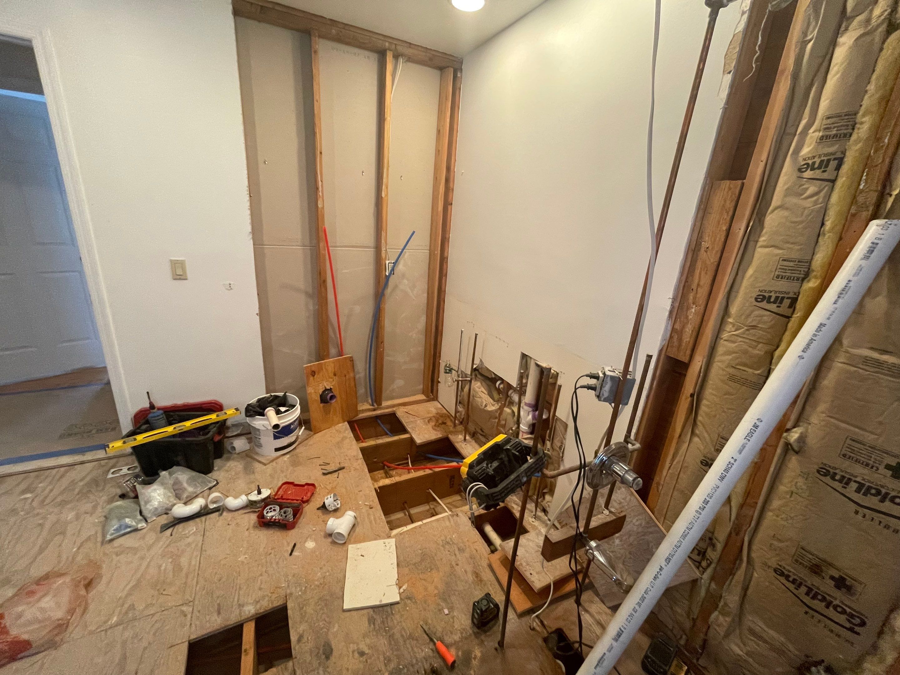 Bathroom Remodel using Tile by Home Concepts Construction