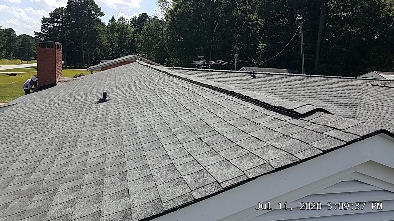 Re-roof by American Roofing NC