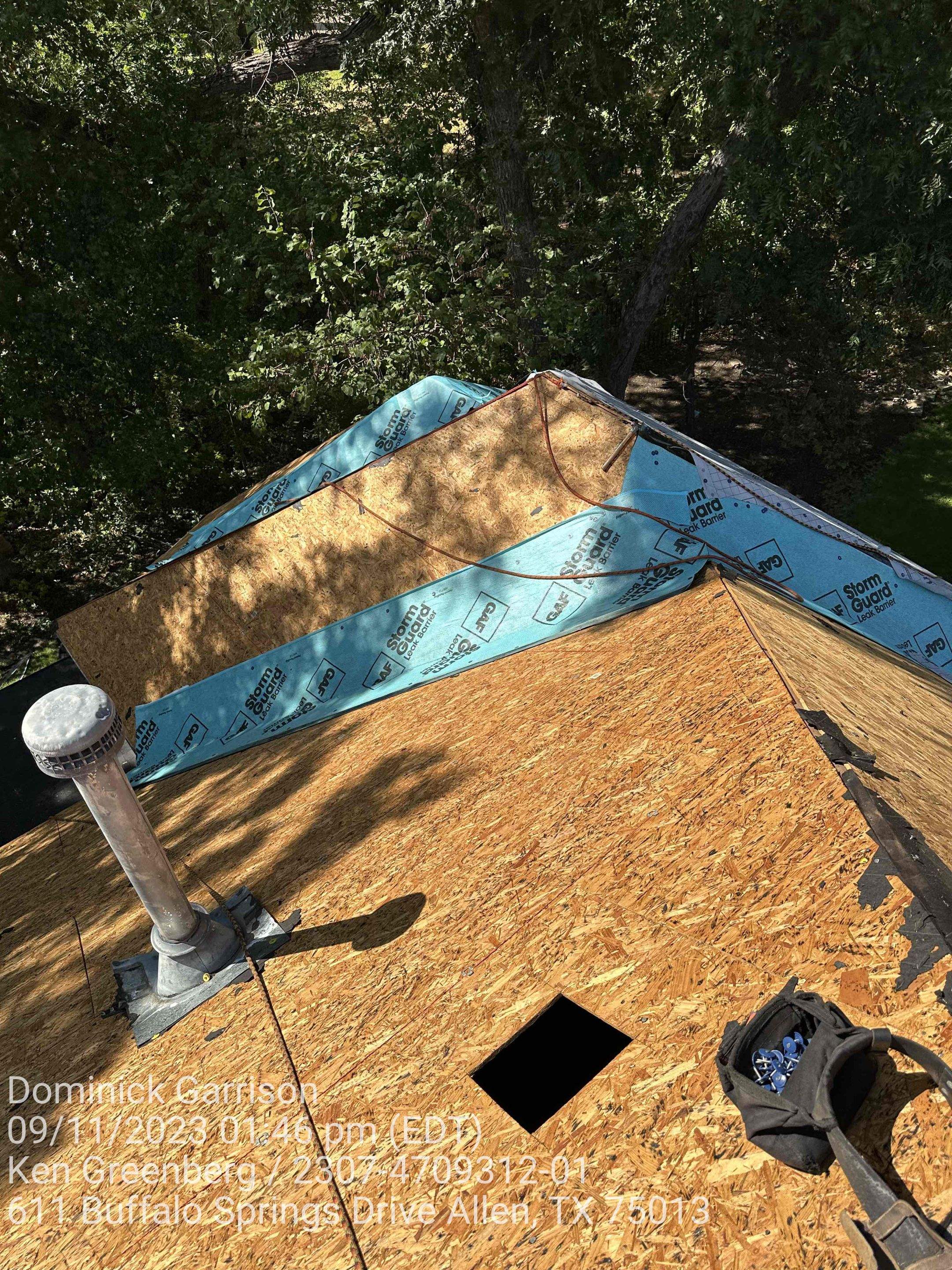 Project in Allen by Zeus Exteriors