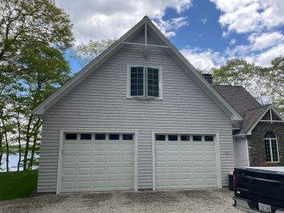Exterior Painting and Siding Restoration for Boothbay Coastal Home by Picture Perfect Pro Painting