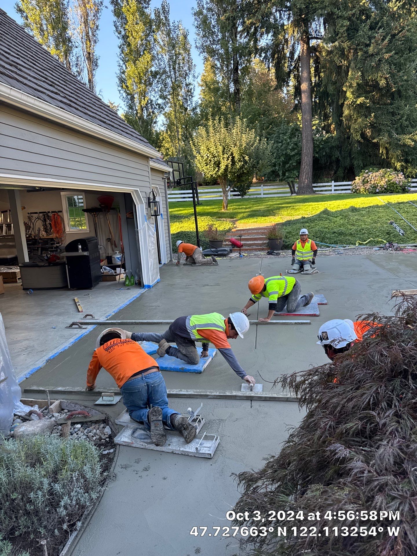 Sand Finish Concrete Driveway & Power Wash | Woodinville  by Jireh Asphalt & Concrete Inc 