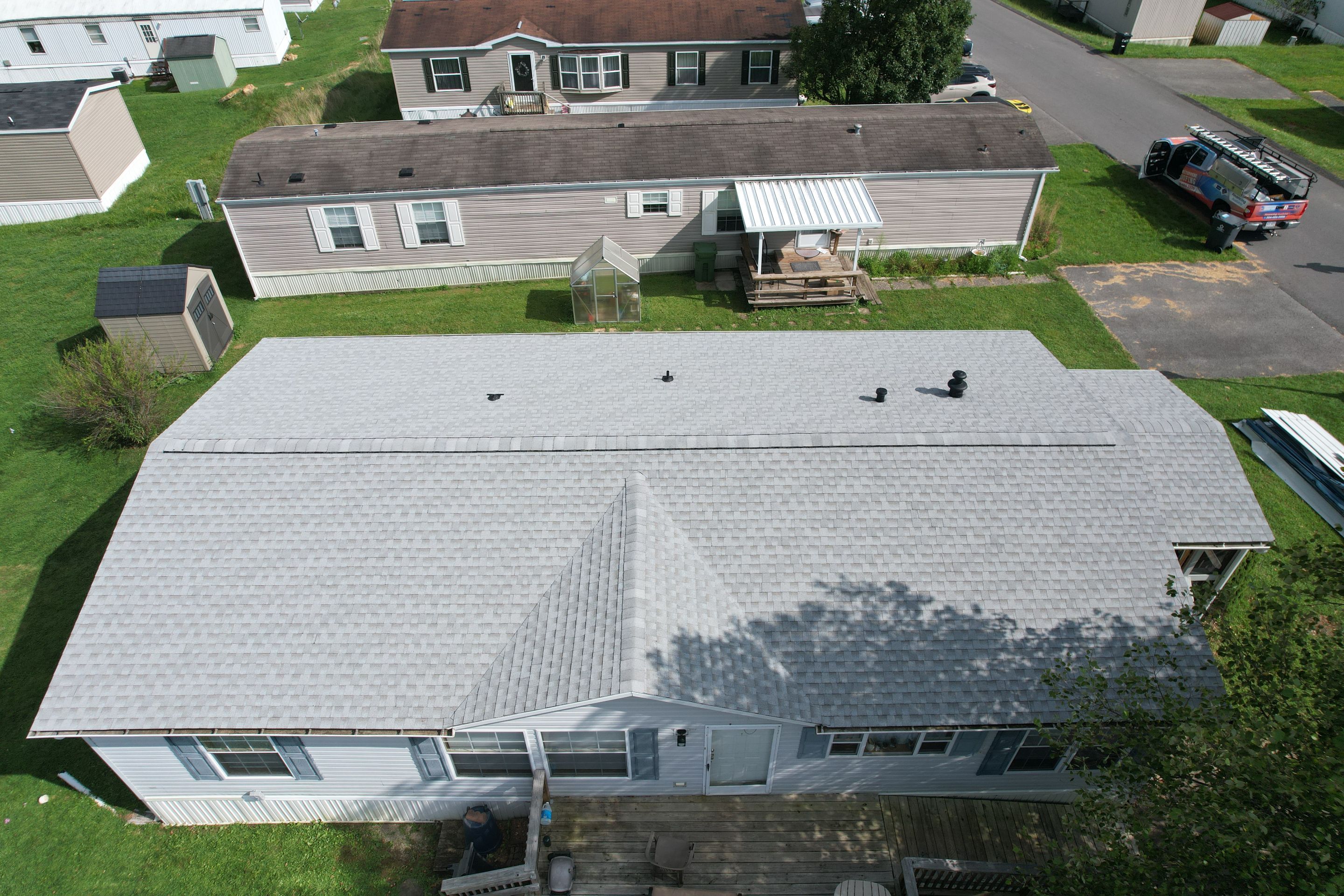Residential Roofing Installation using GAF Timberline HDZ Fox Hollow Grey by Rainstoppers Roofing