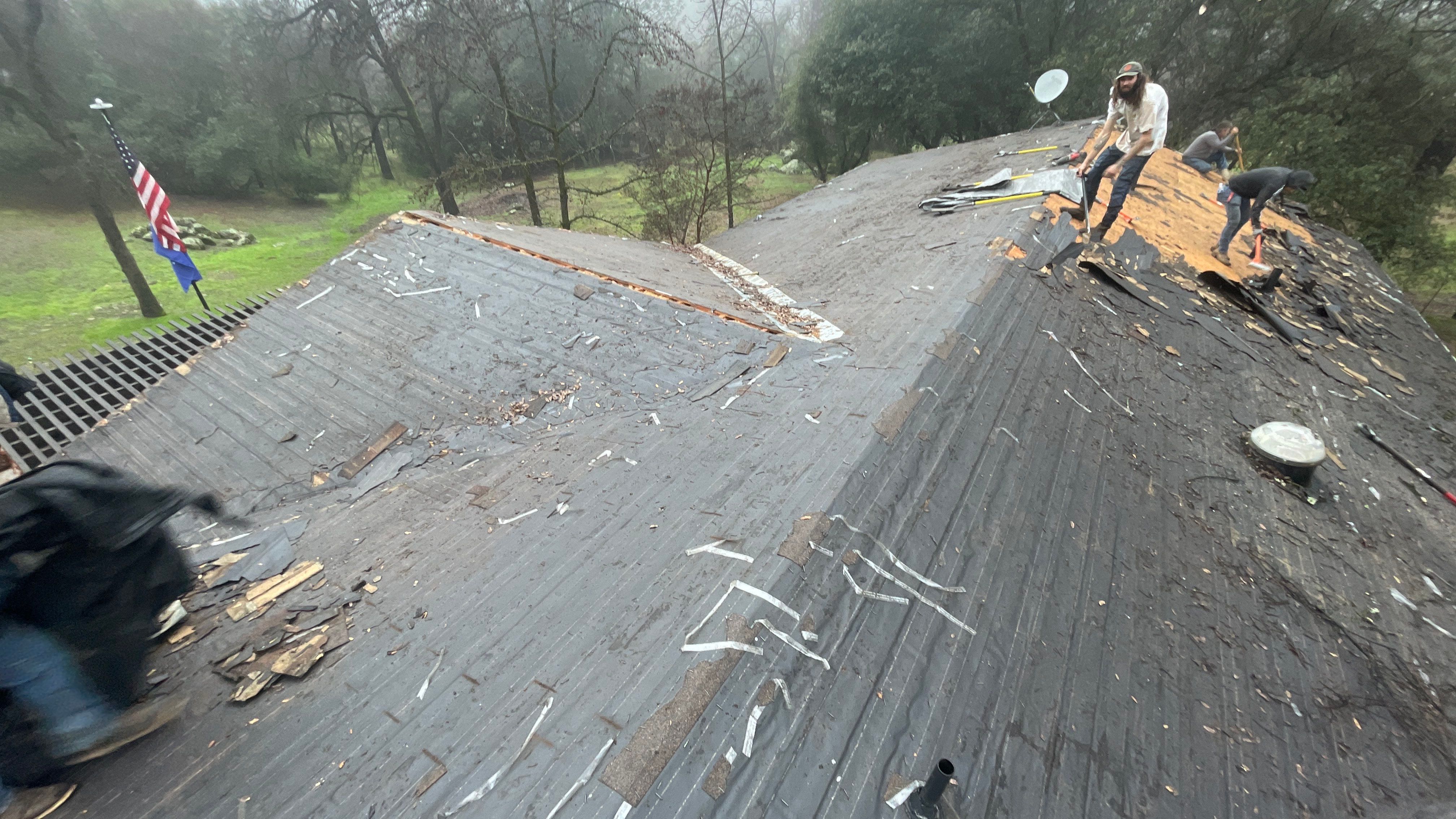 Residential Roofing Installation using Owens Corning Roofing Shingles by Byers Enterprises 