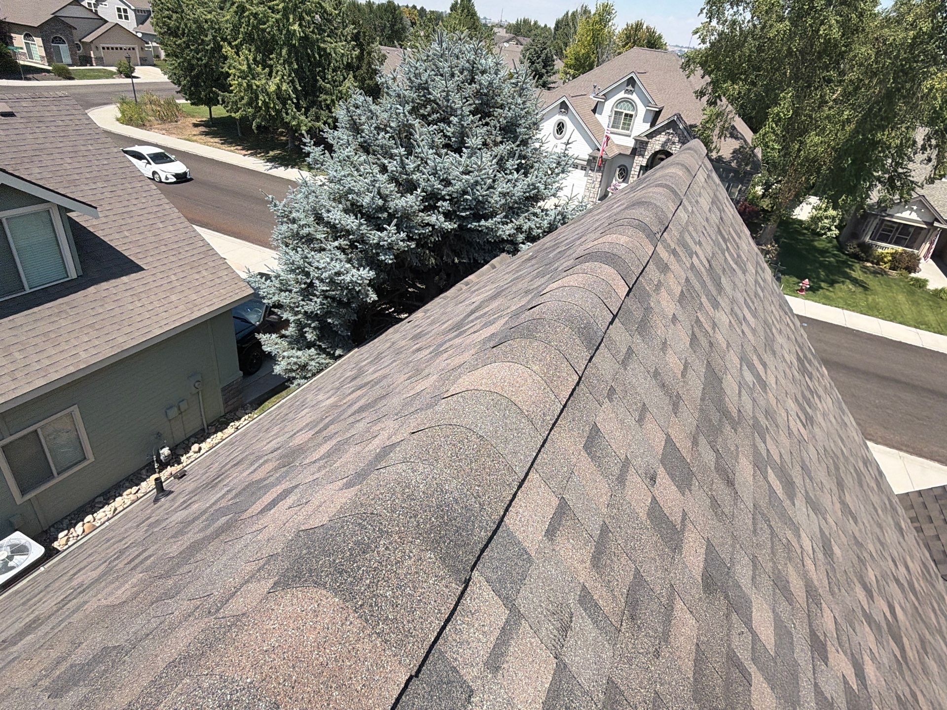 Complete Residential Roof Replacement with Architectural Shingles in Star by Olive Roofing