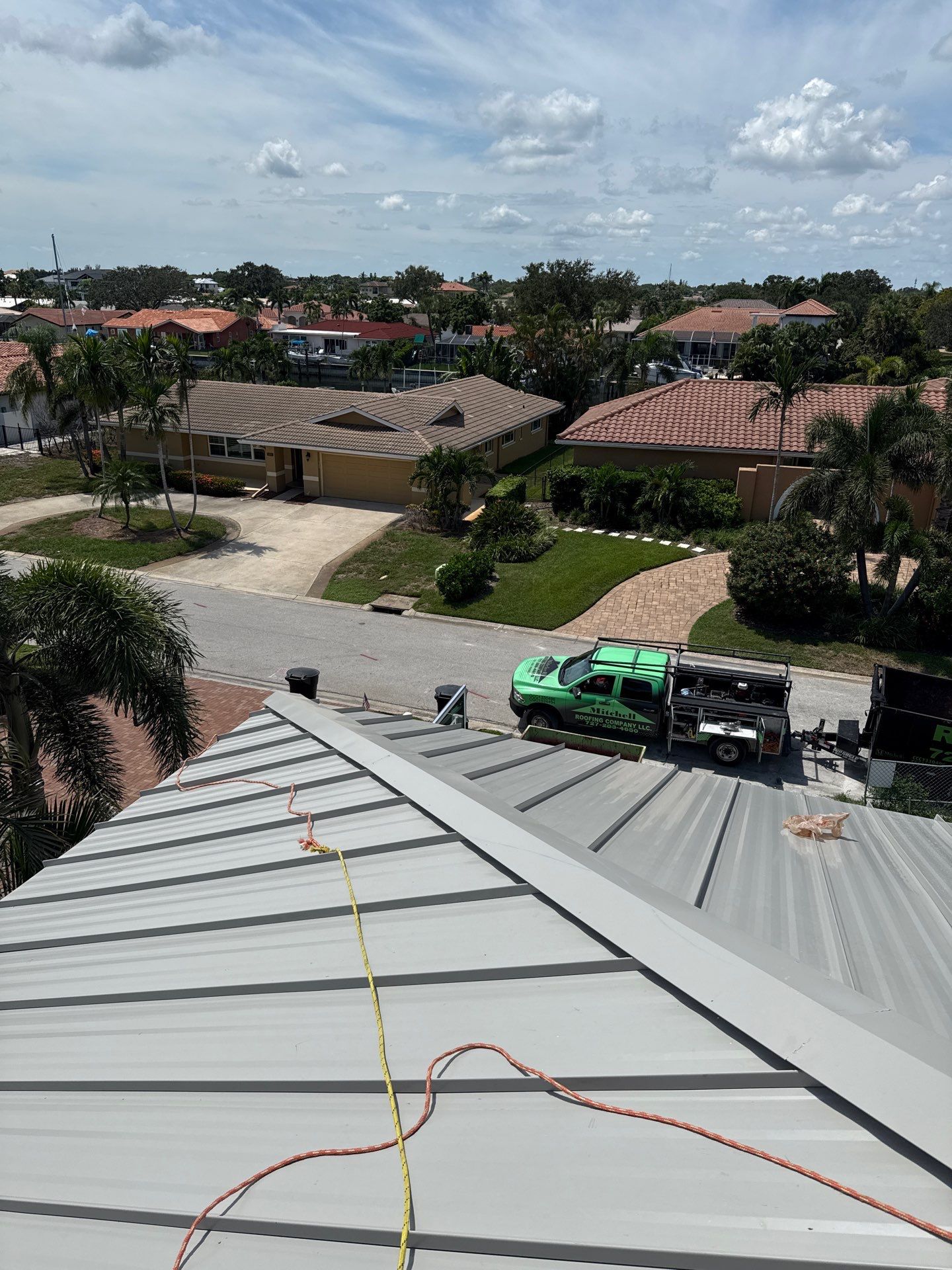 Project in St. Petersburg 33703 by Mitchell Roofing Company LLC